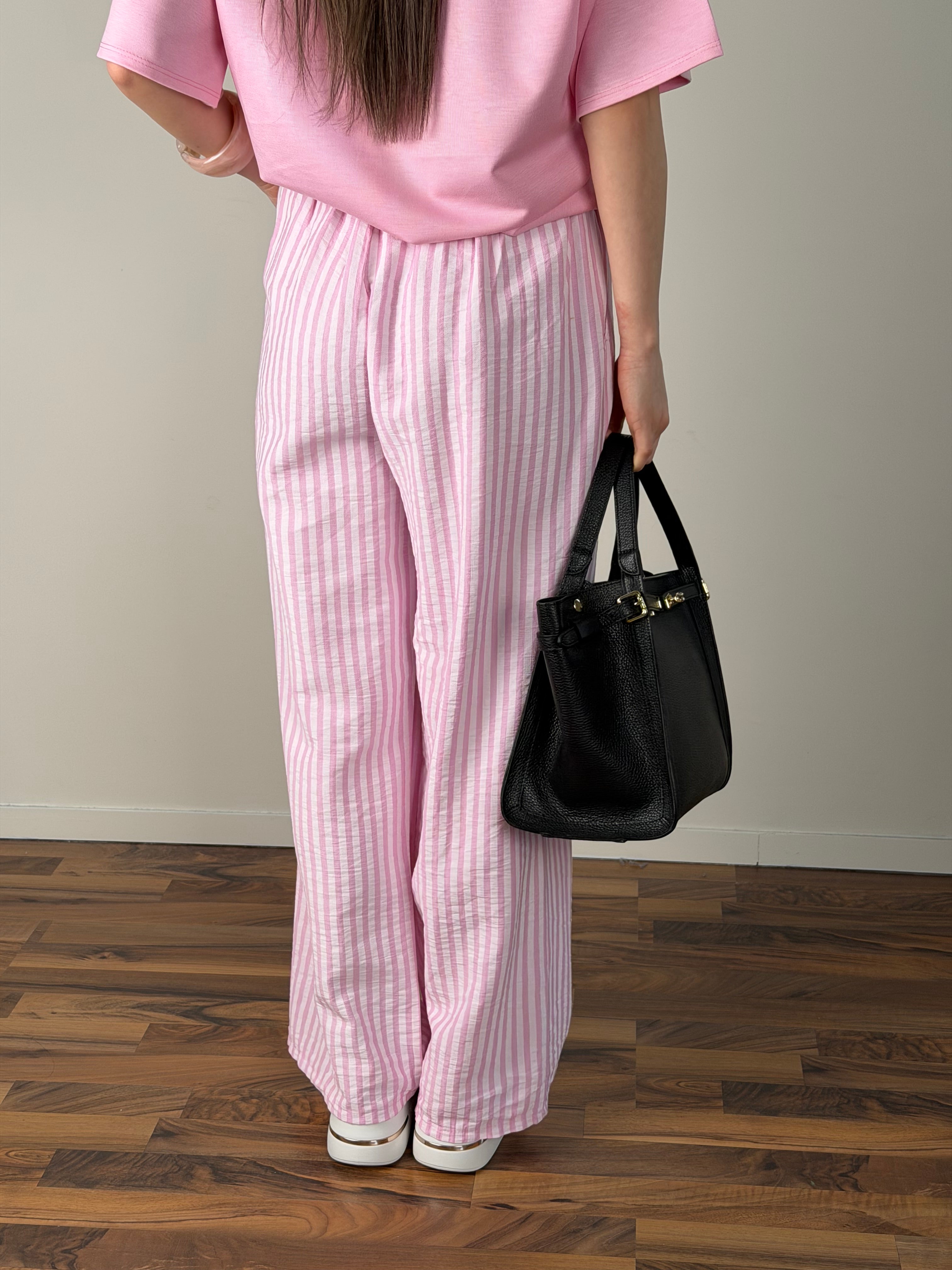 Pantalone Essenza rosa