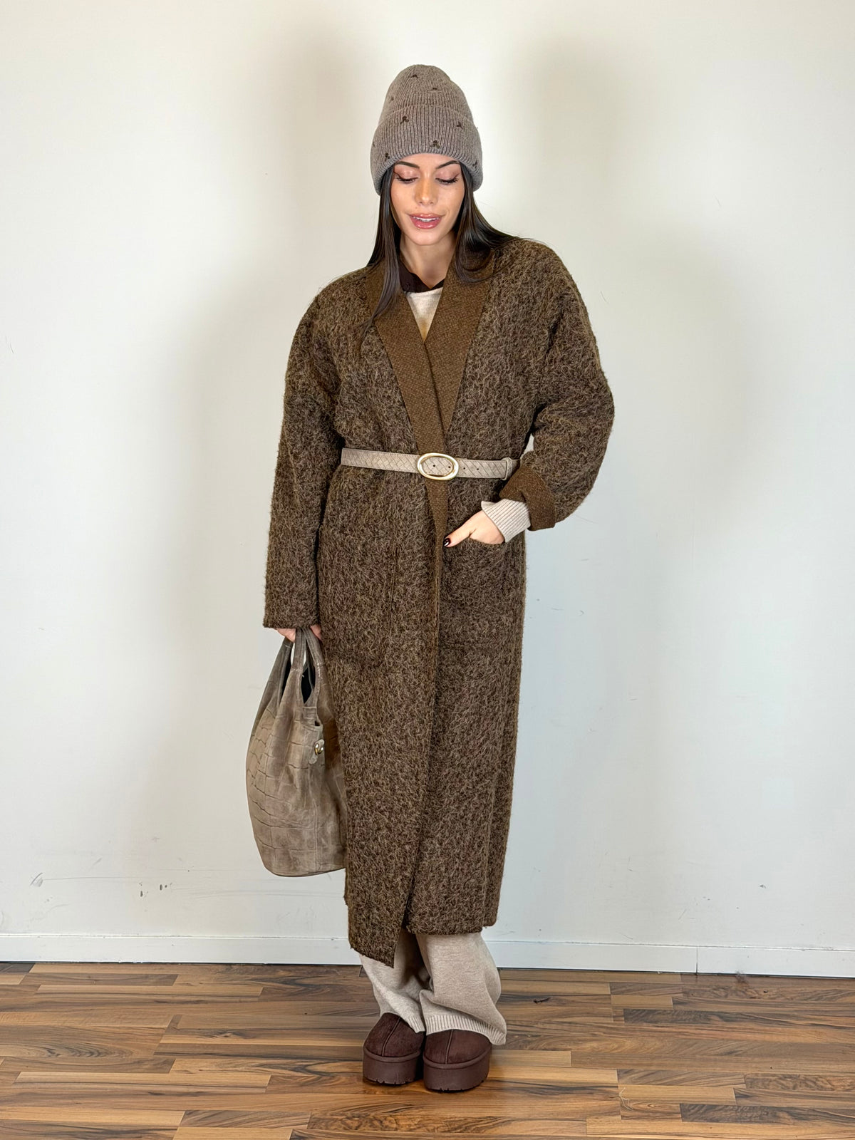Cappotto Yvonne moro