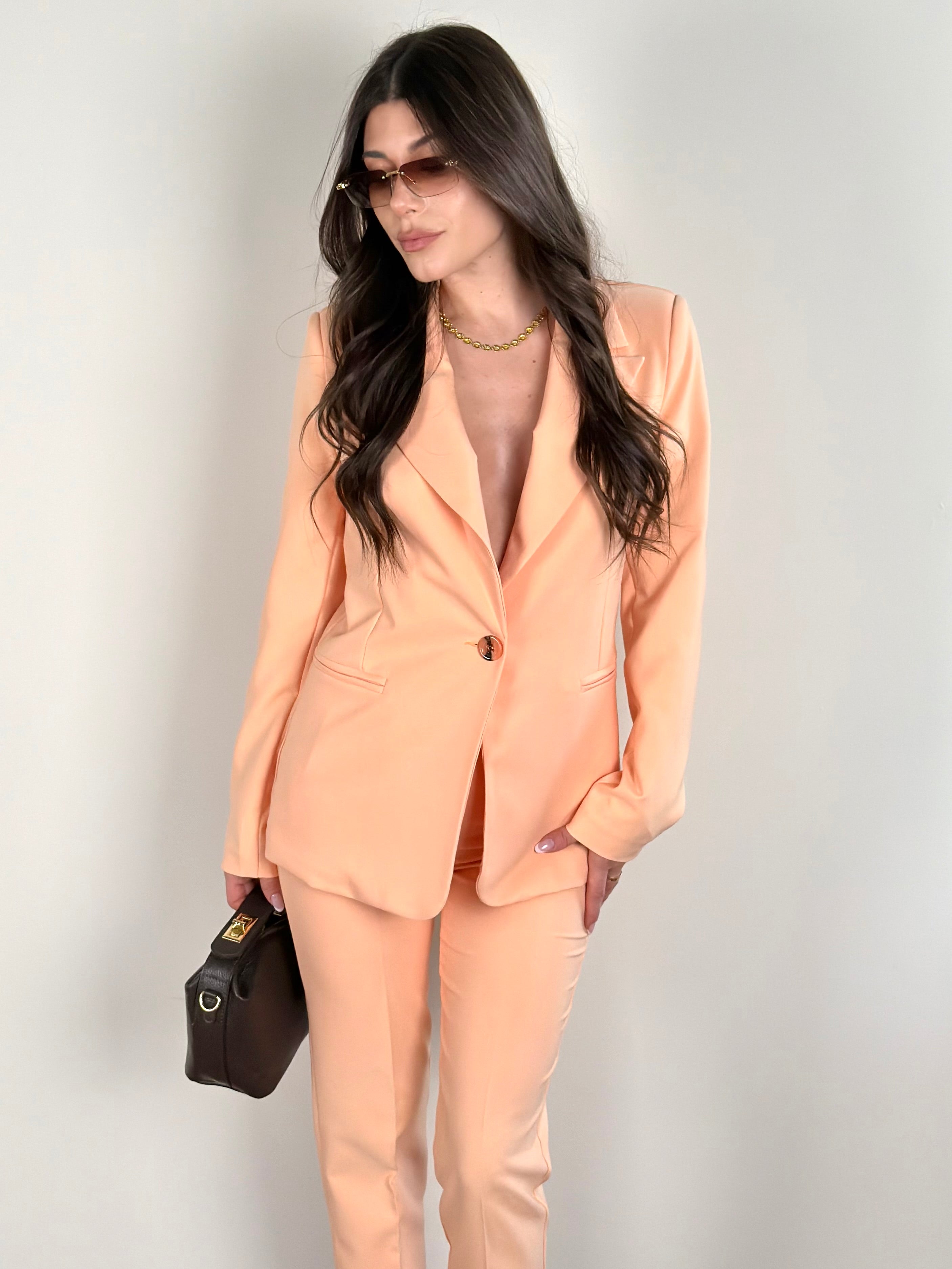 Completo Ashley arancio pesca