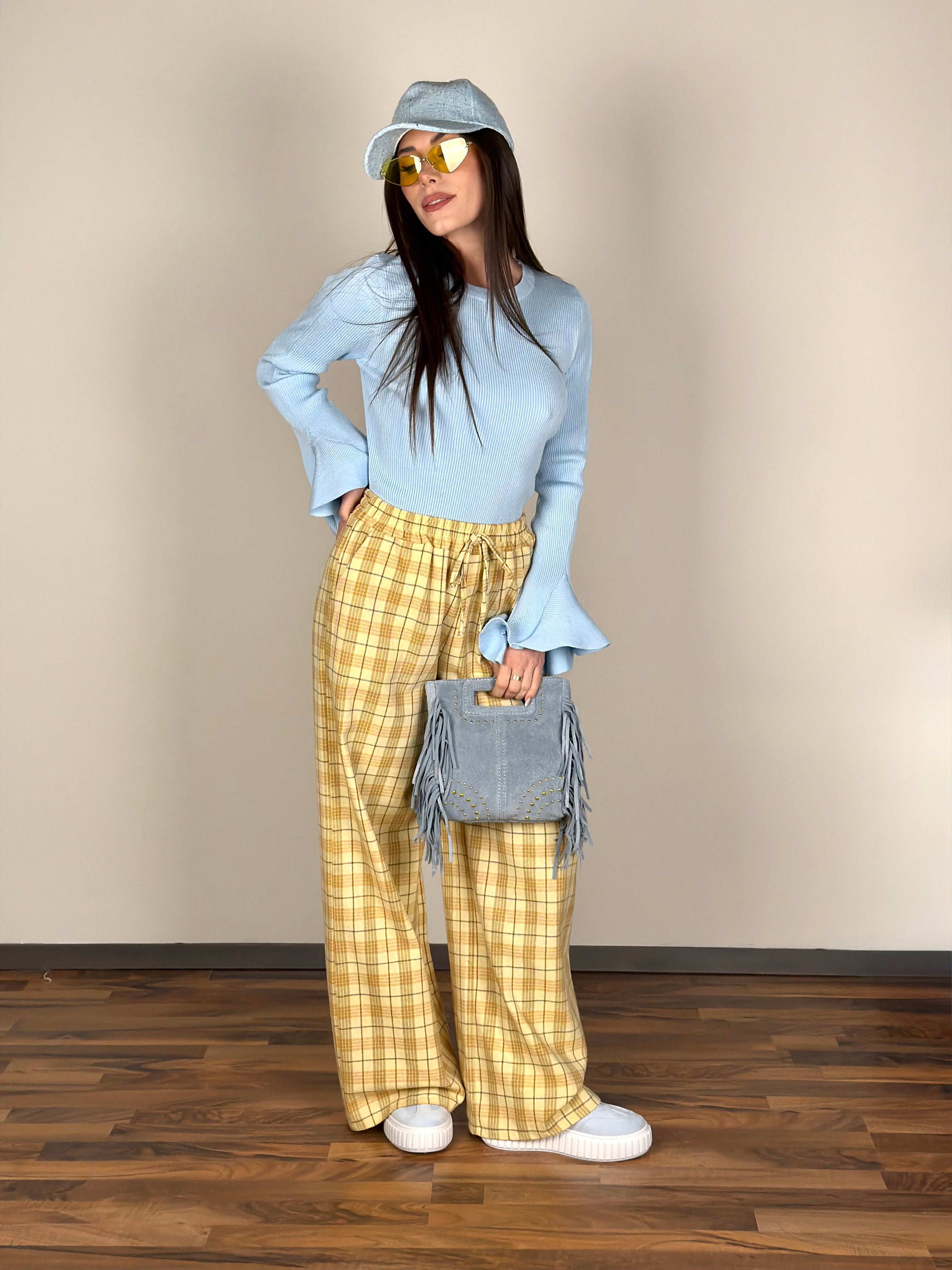 Maglia monday celeste