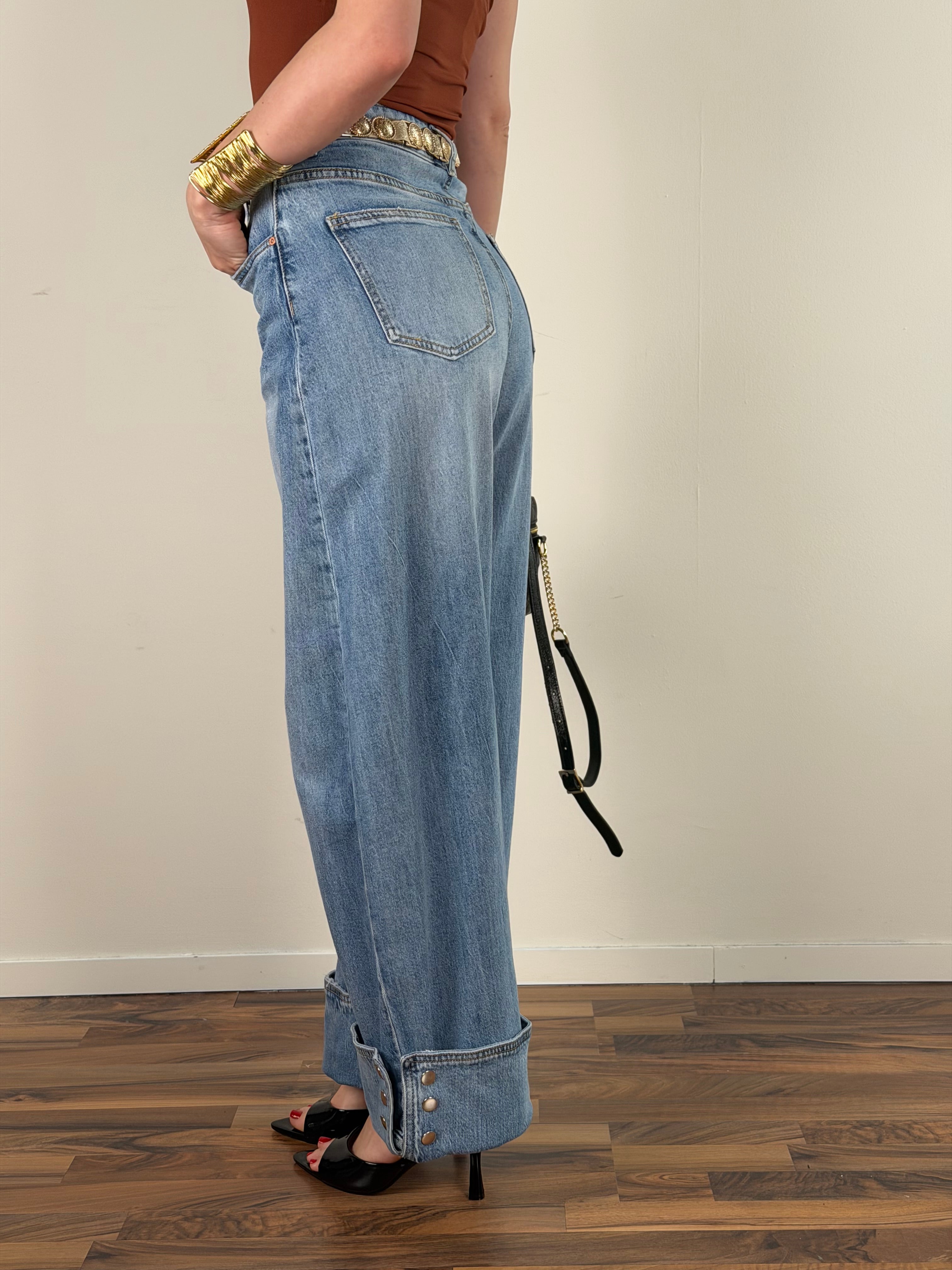 Jeans Premium foulard Leopard