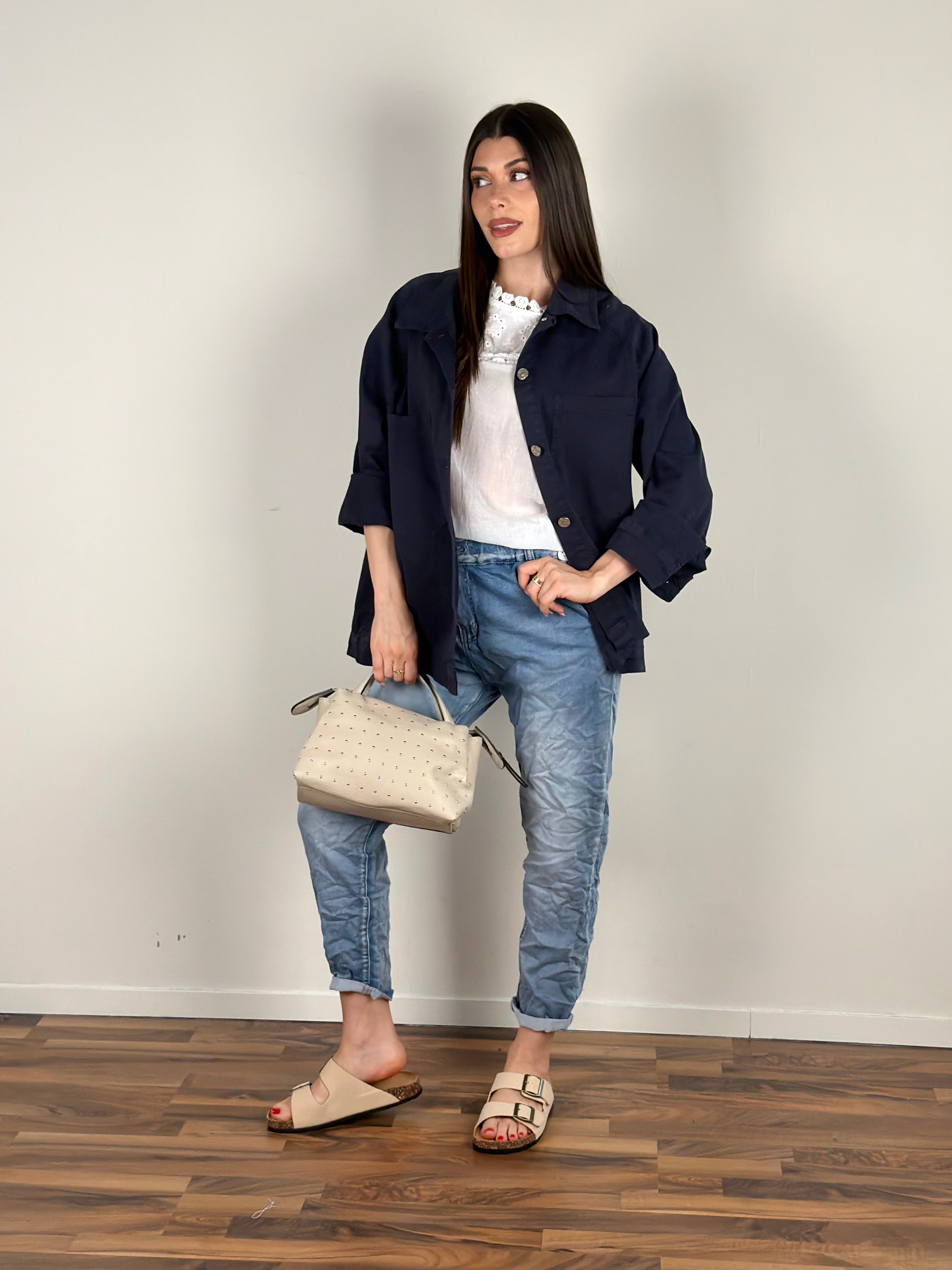 Camicia Eclissi blu