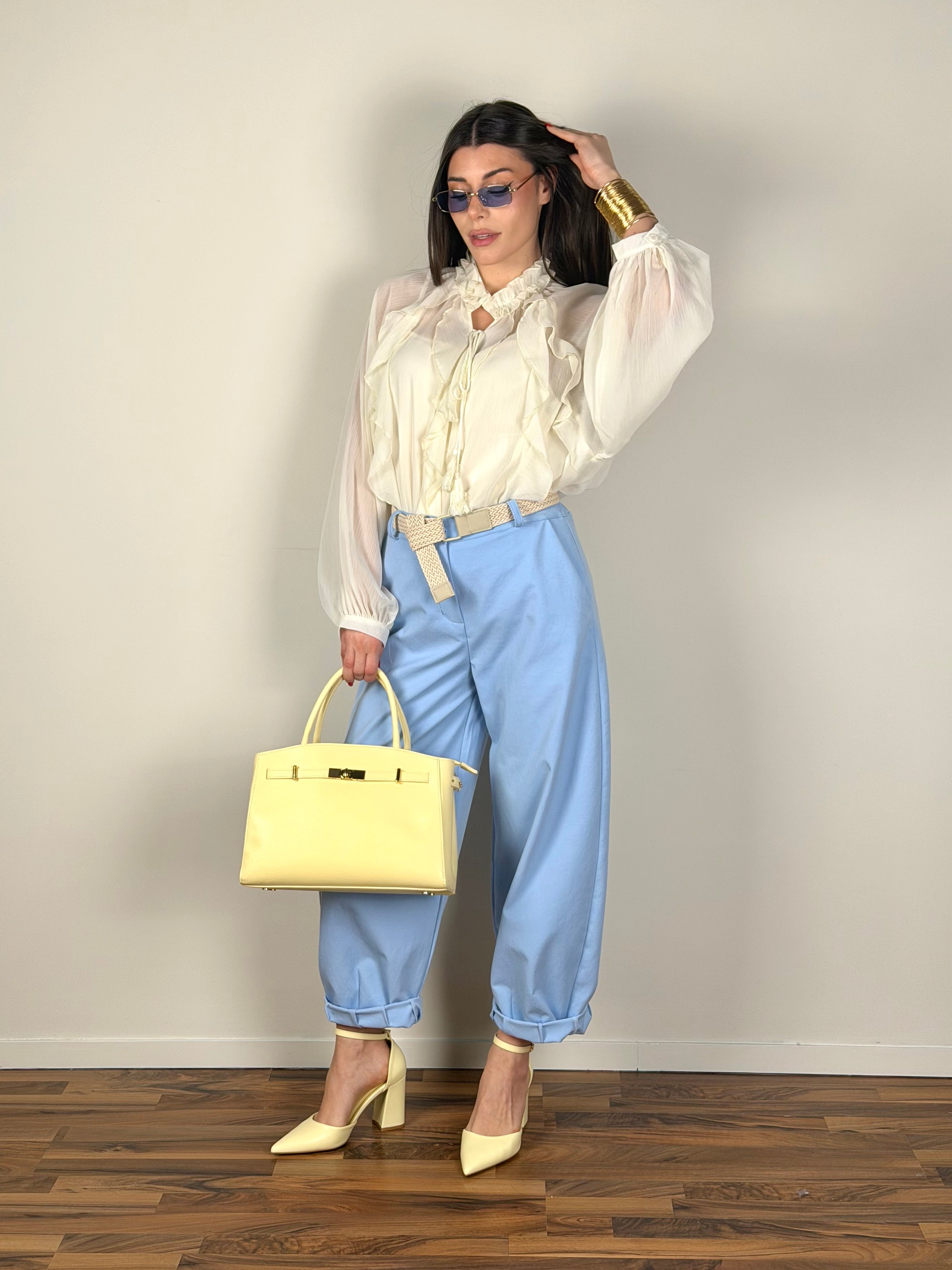 Pantalone Jinx celeste