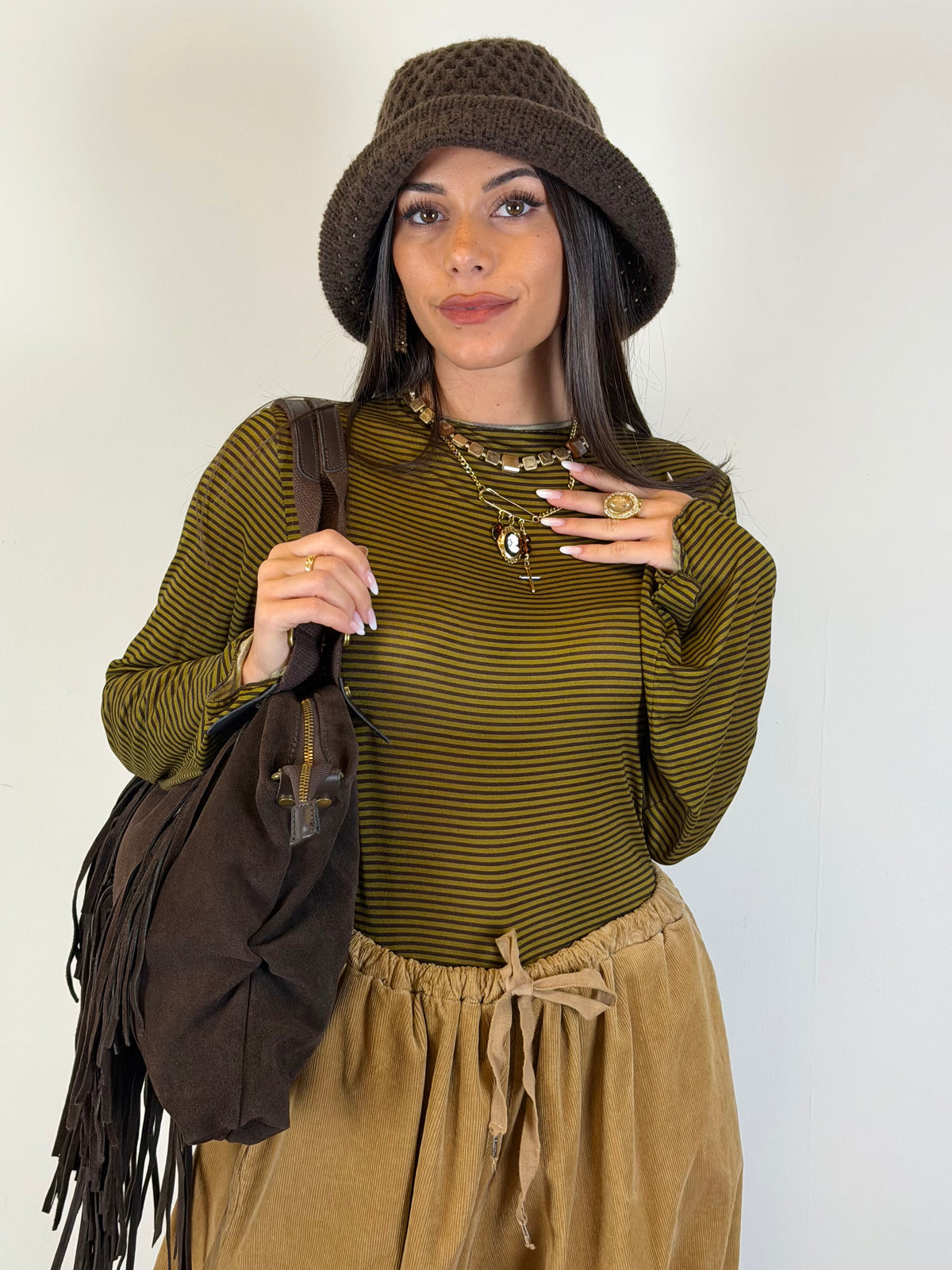 Maglia Ginny giallo/moro
