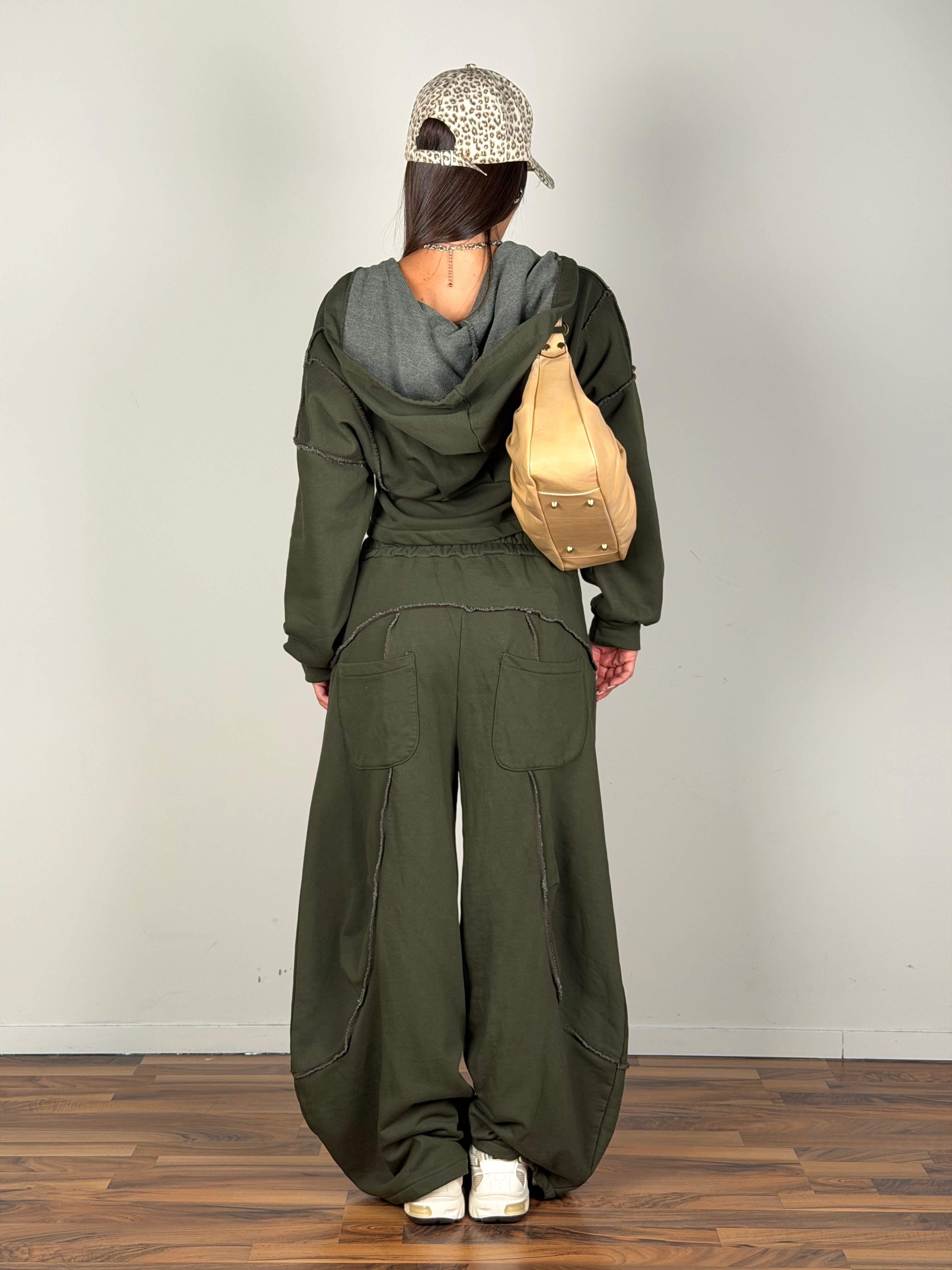 Pantalone tuta Mirea verde