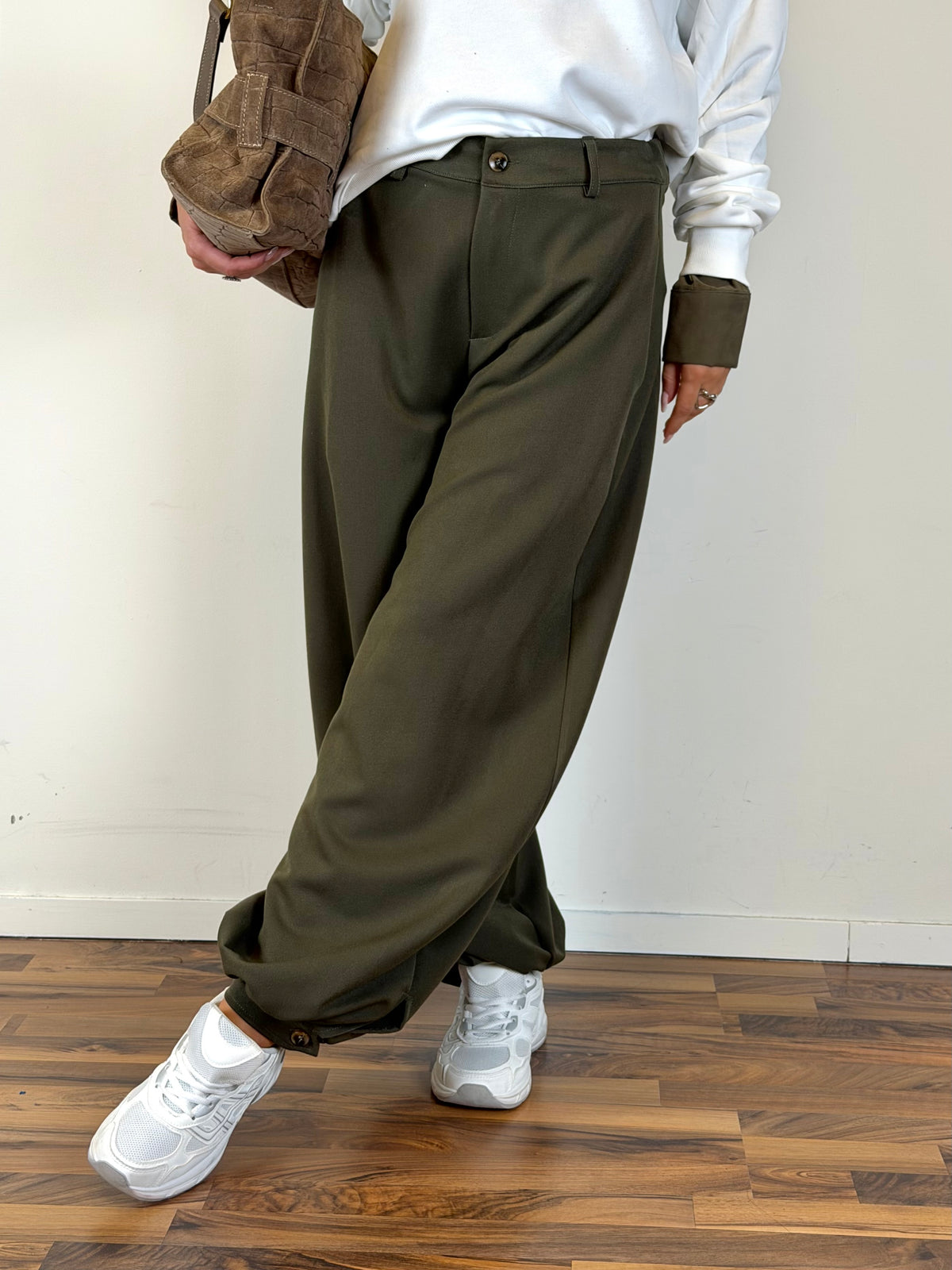 Pantalone City verde