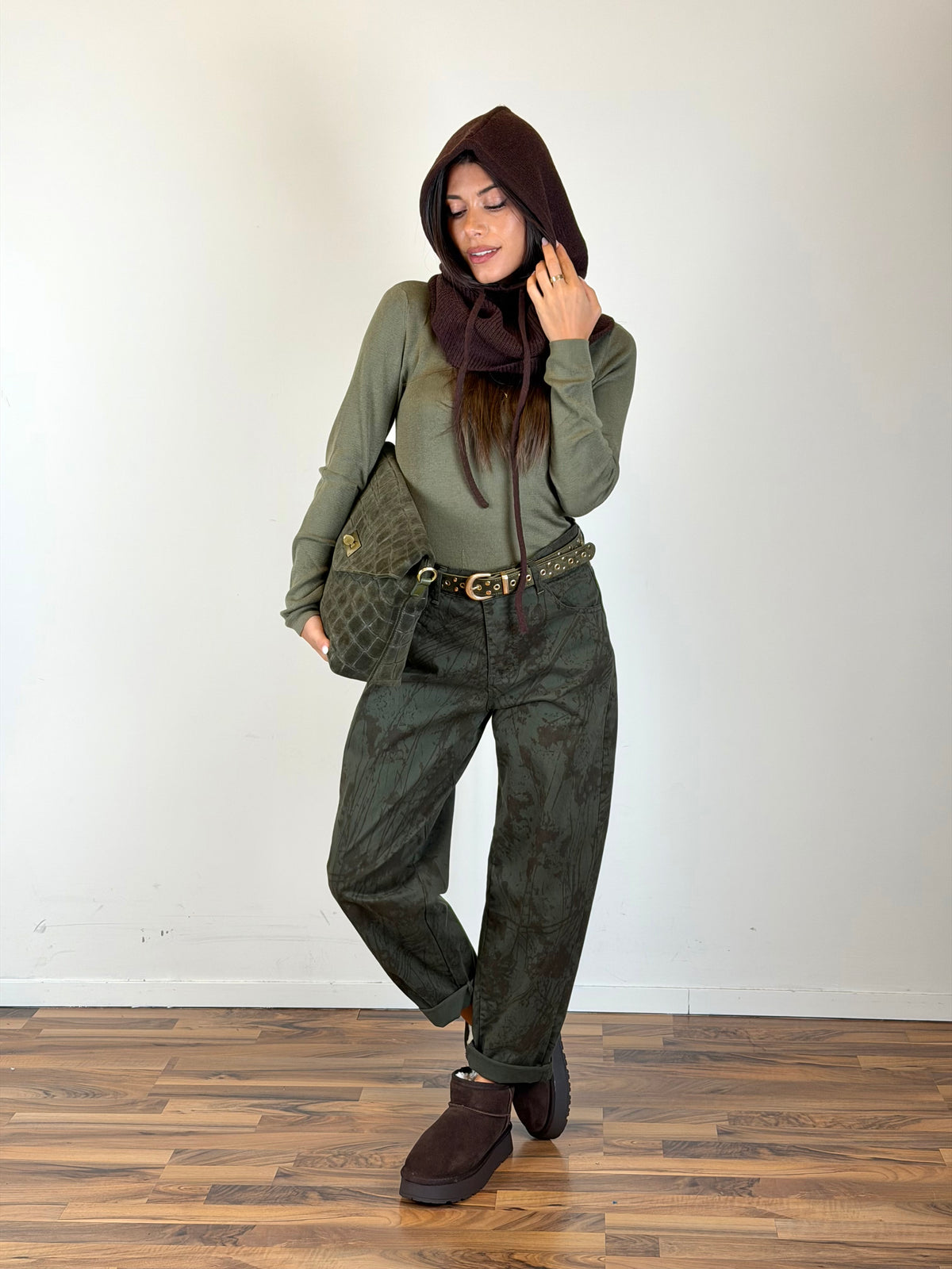 Jeans Luisa verde