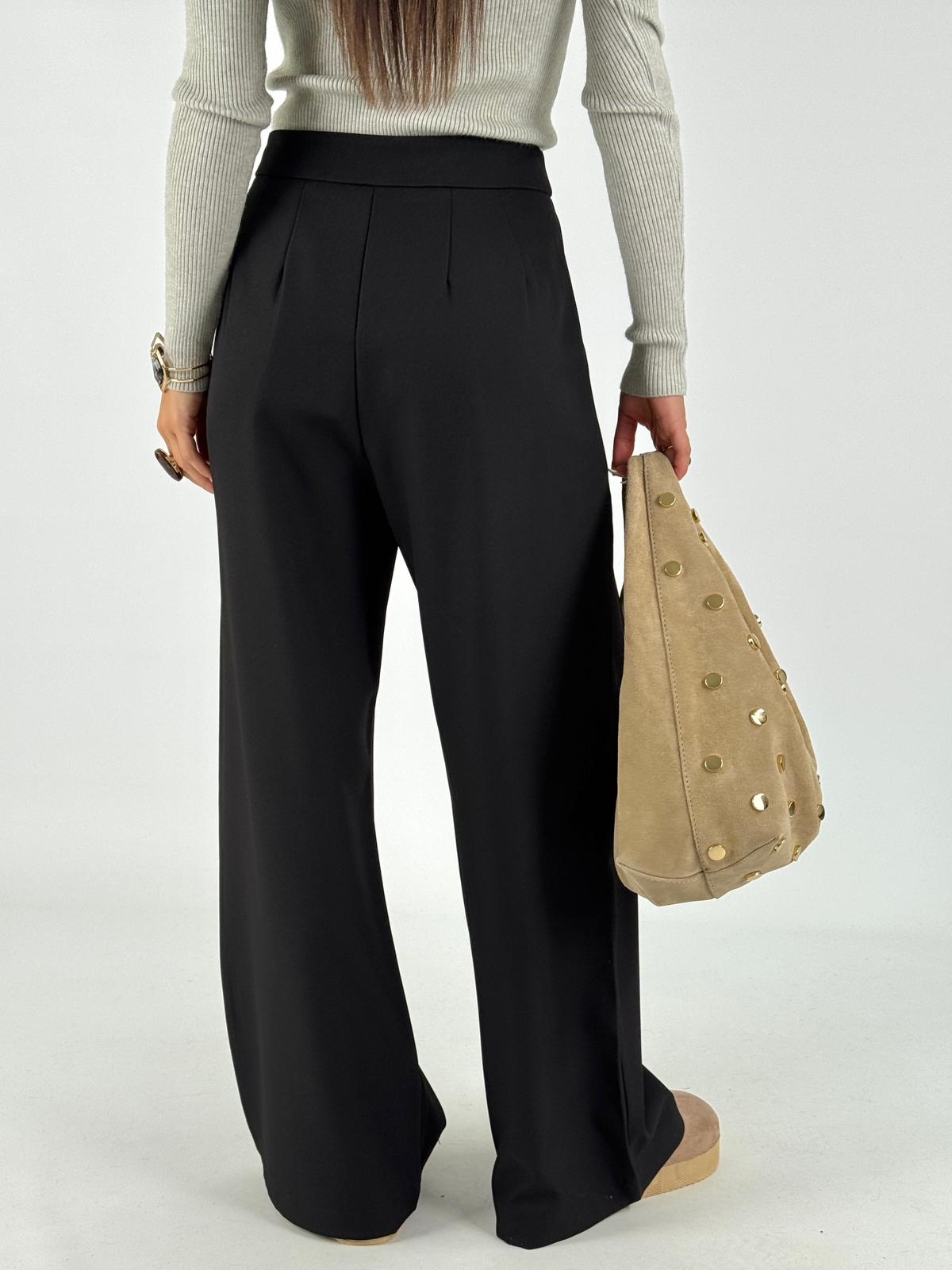 Pantalone laccetto nero