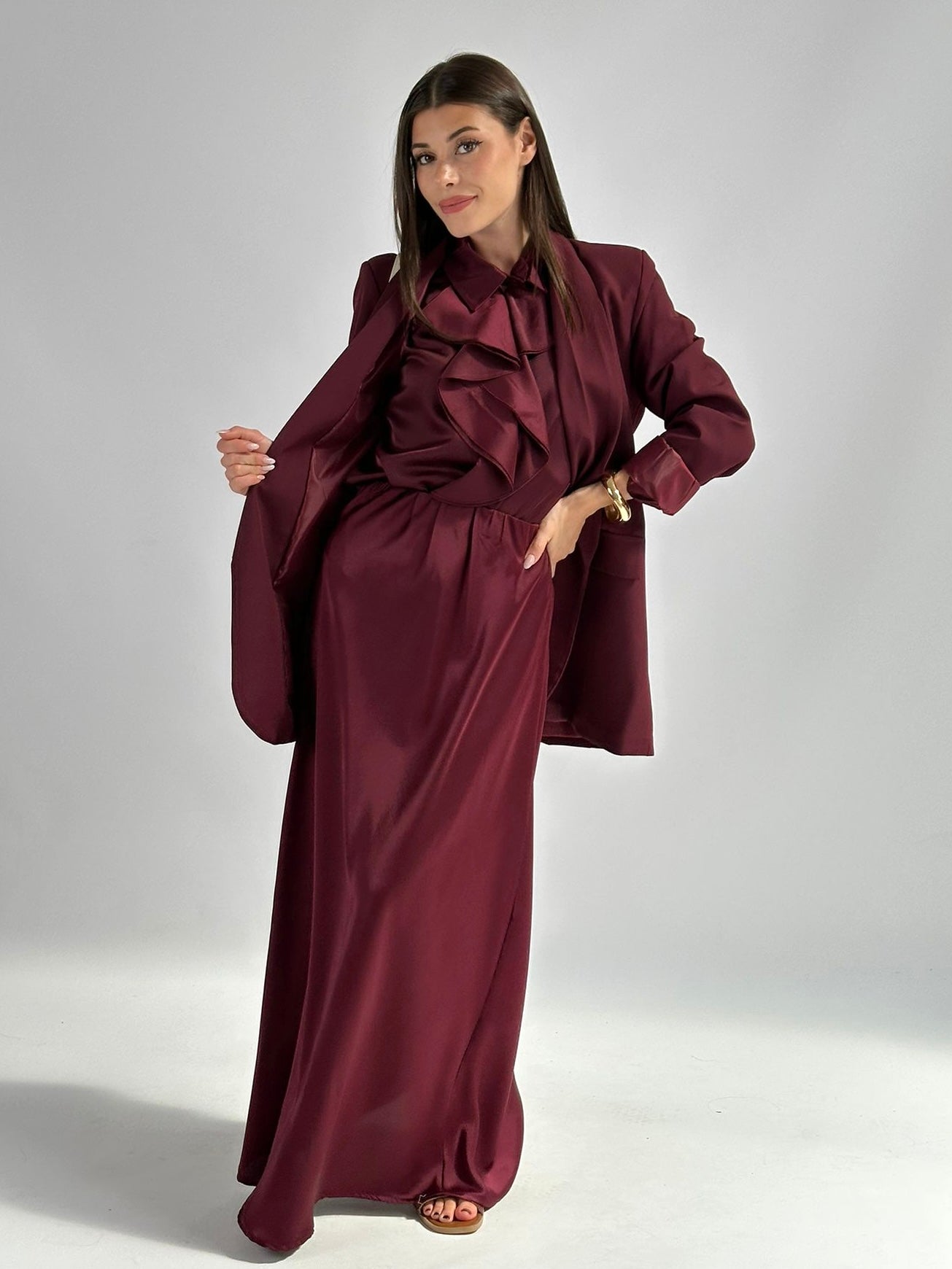 Giacca Marlena bordeaux