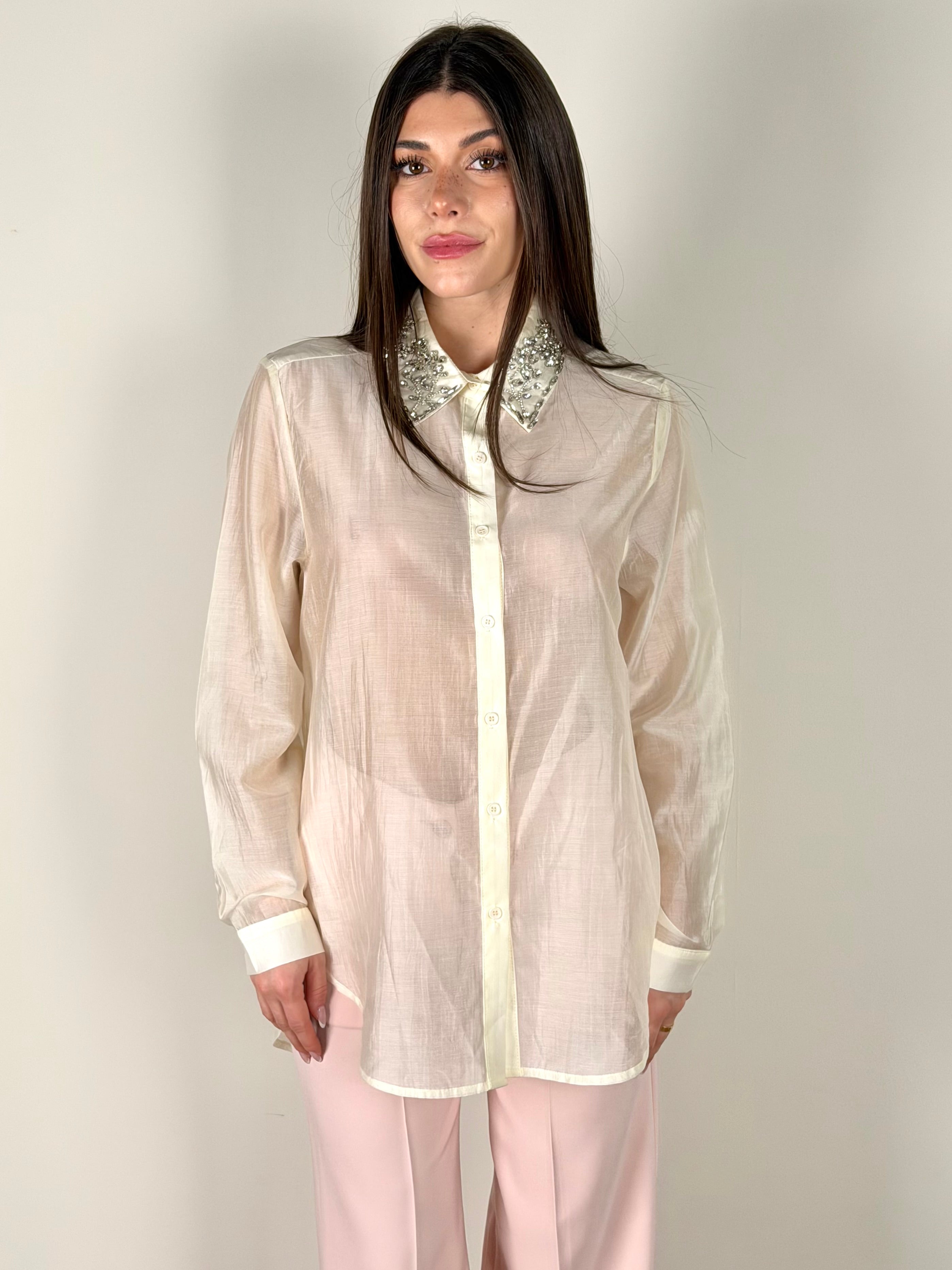 Camicia Spring gialla