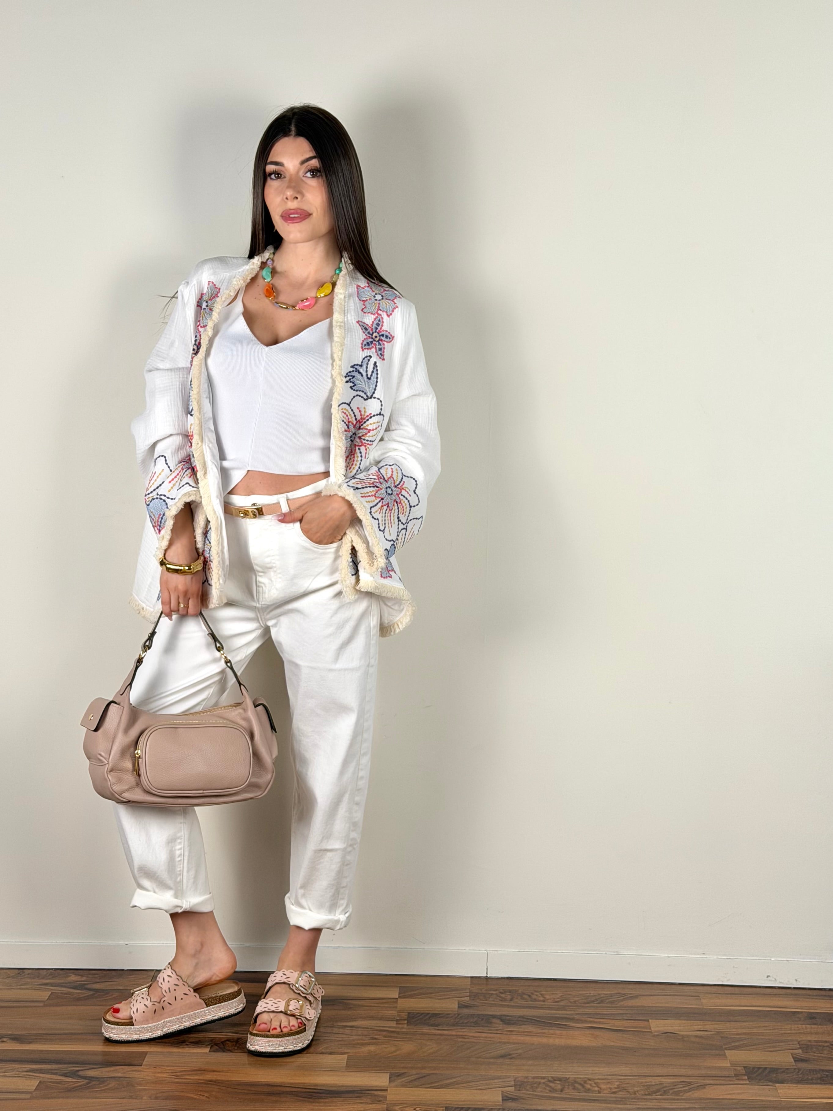 Cardigan Cassiopea beige