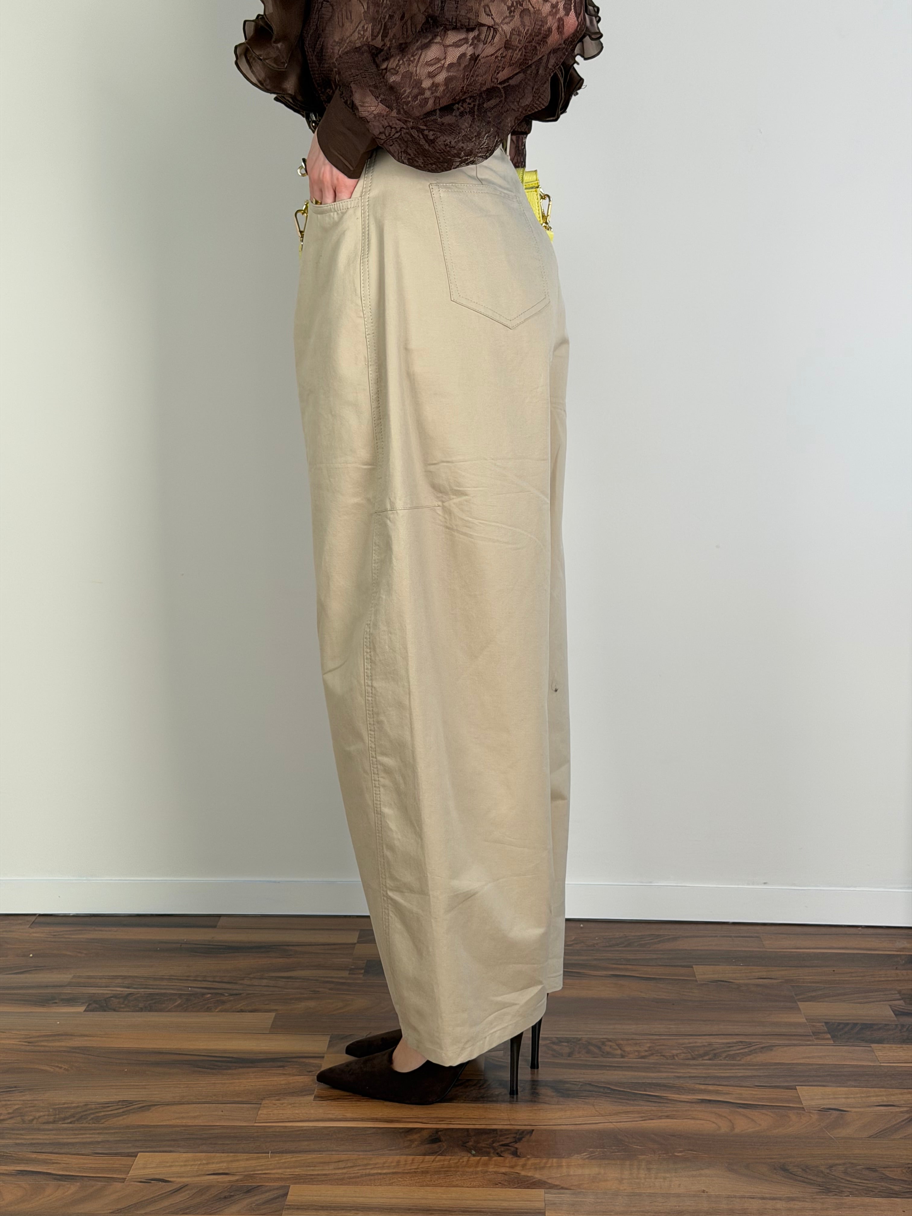 Pantalone Fuego beige