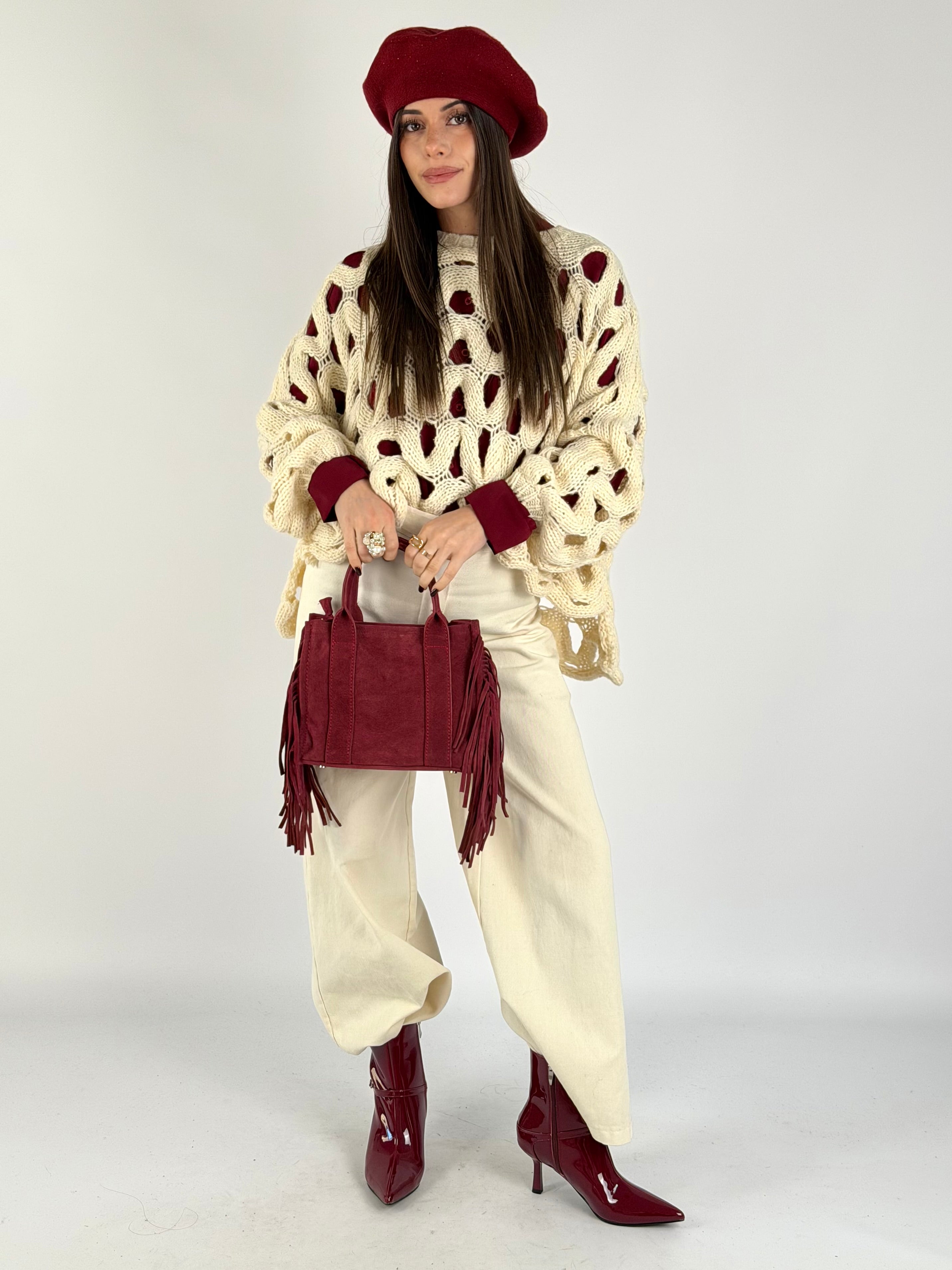 Pantalone Micol beige