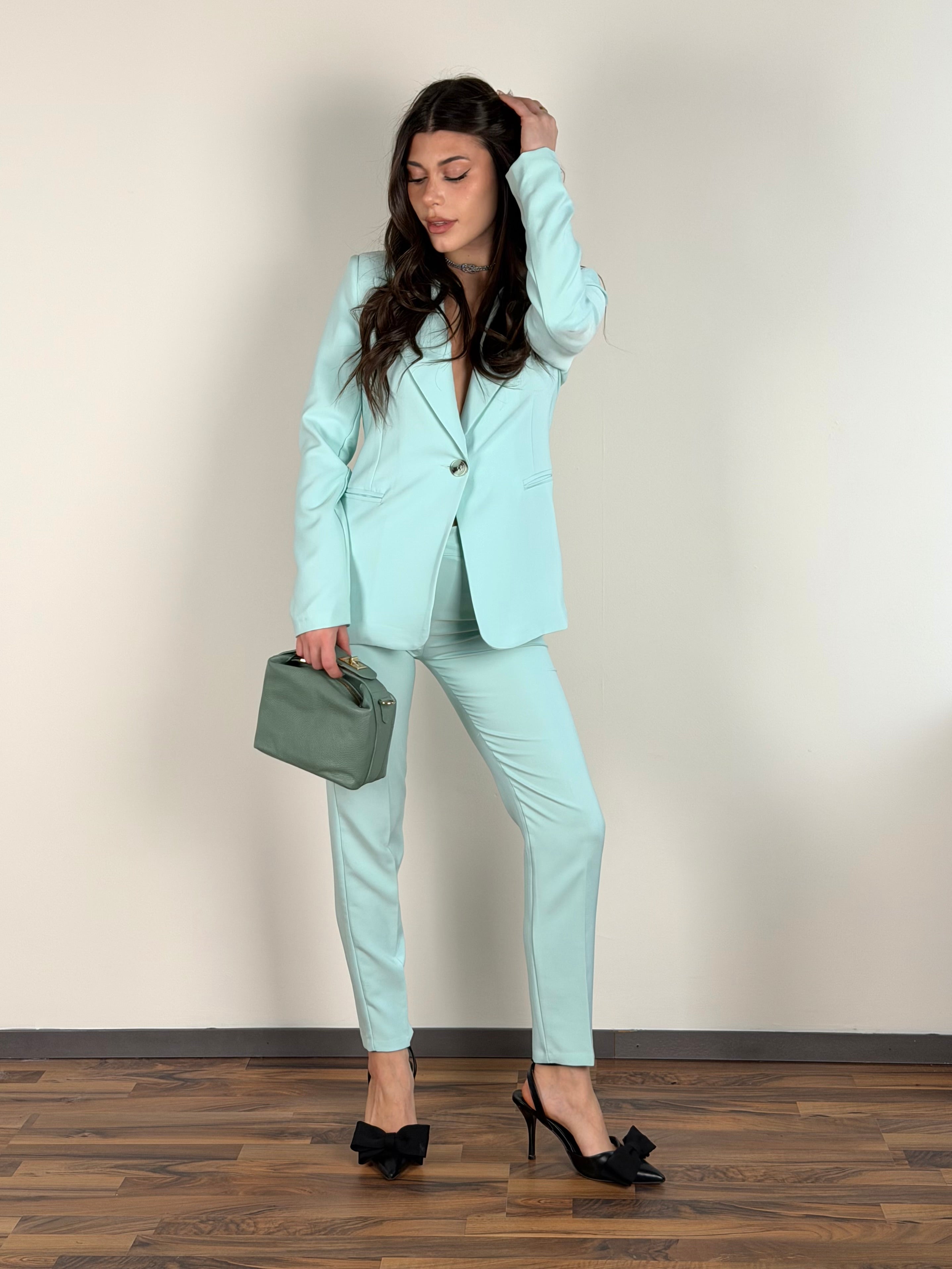 Completo Ashley verde salvia