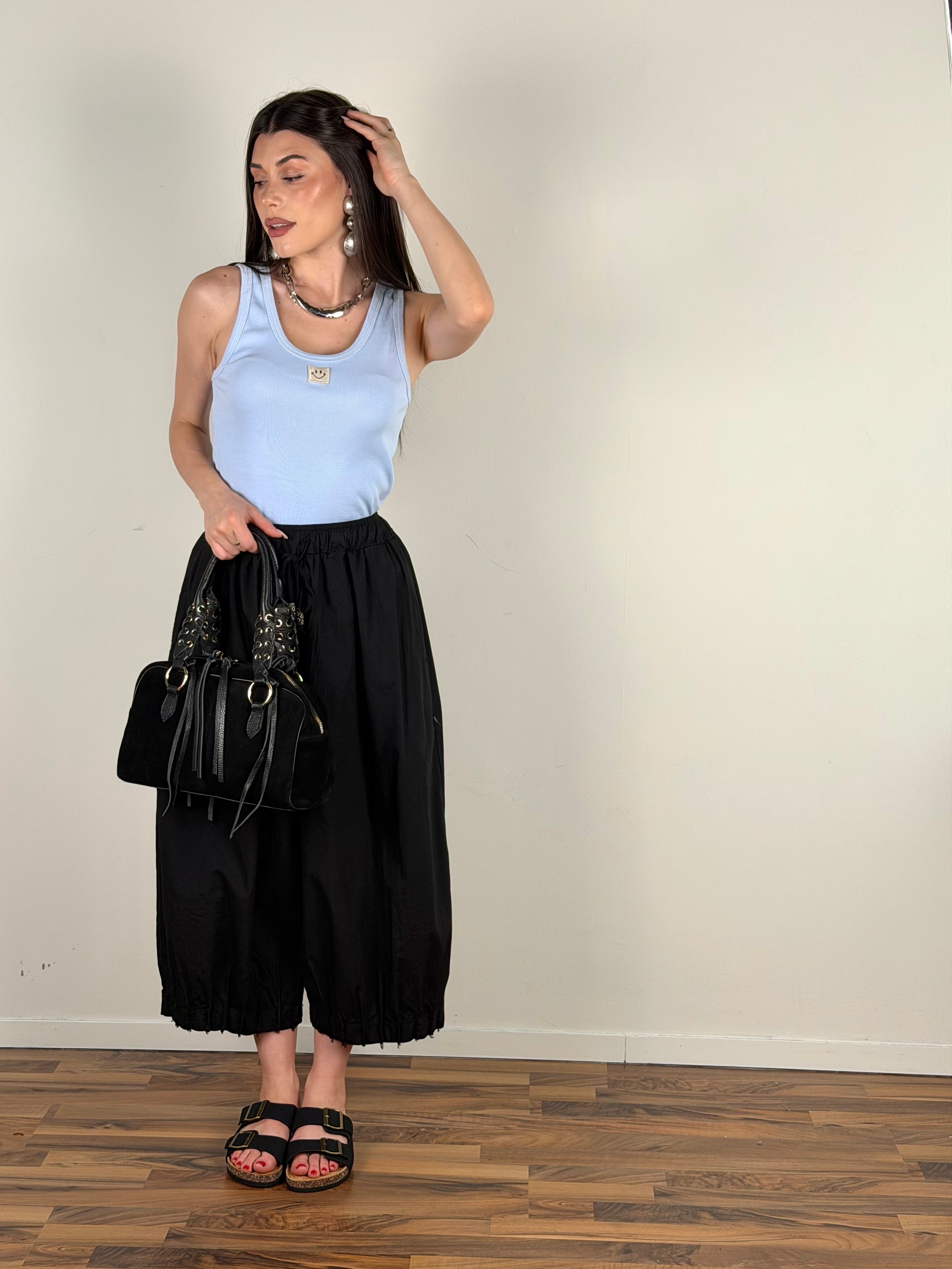 Pantalone Smile nero