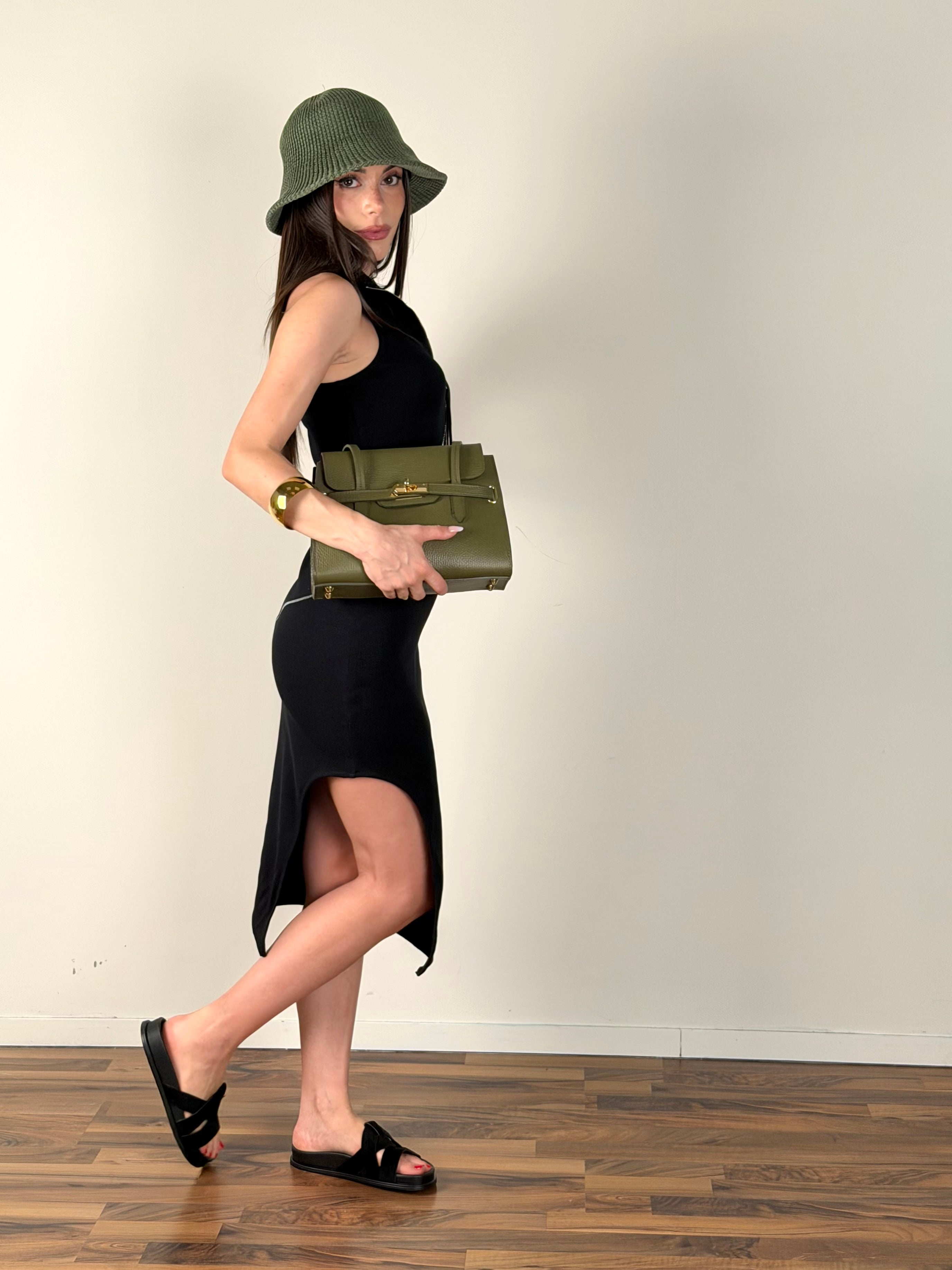 Abito Zip nero