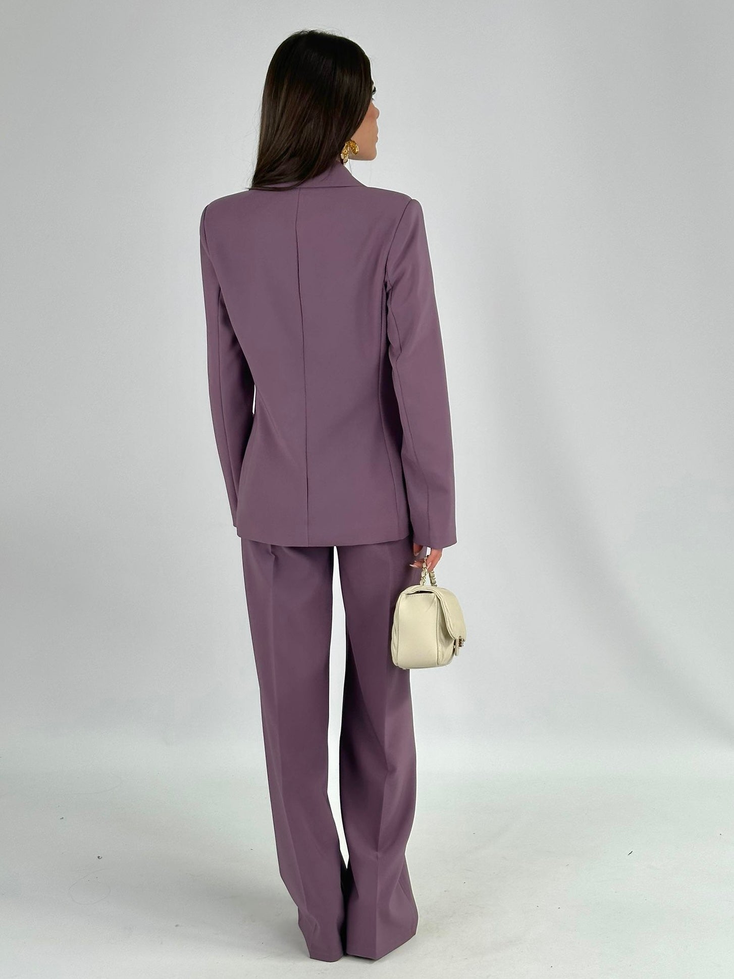 Completo elodie palazzo viola