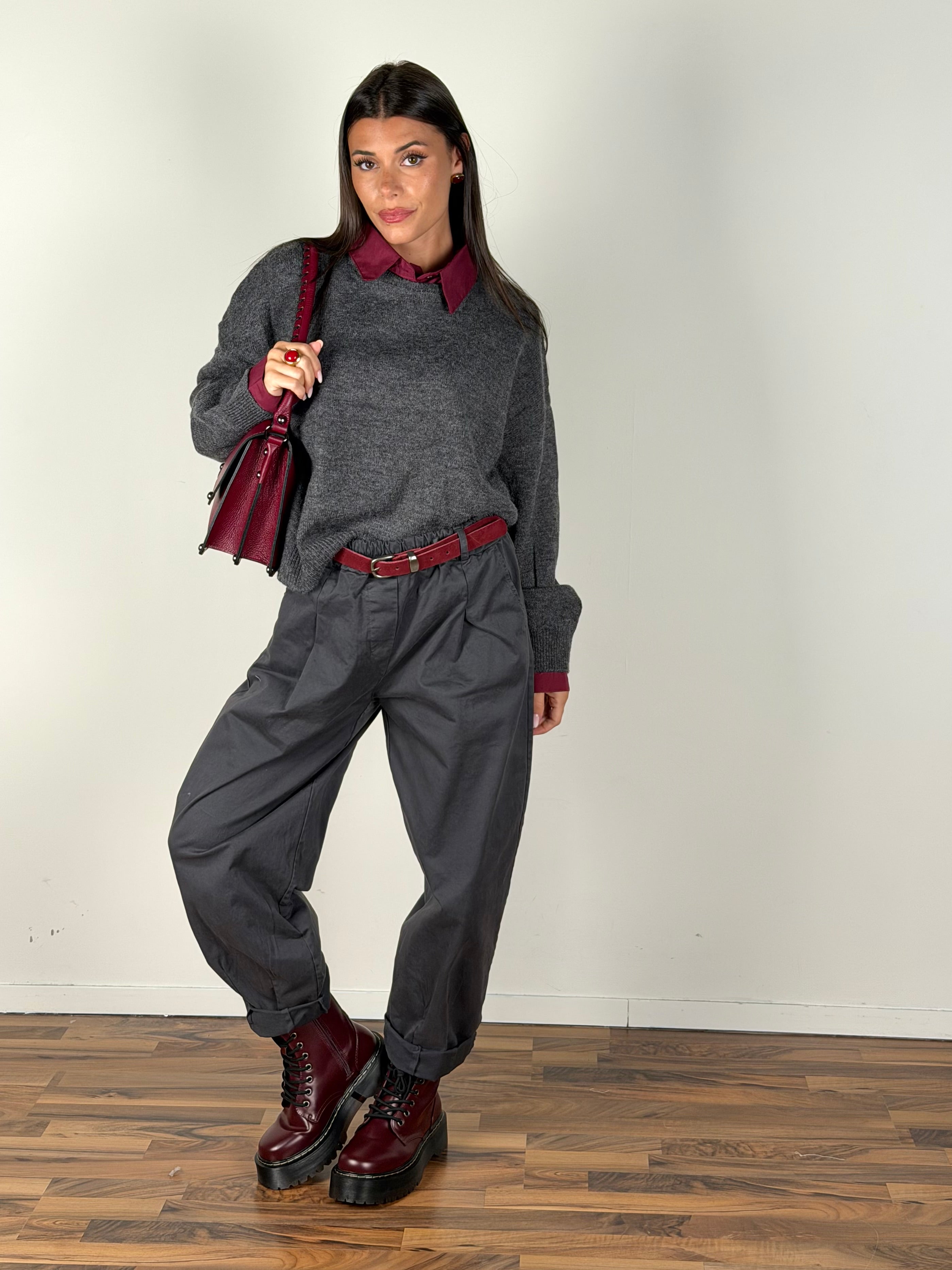 Maglia Clelia grigio