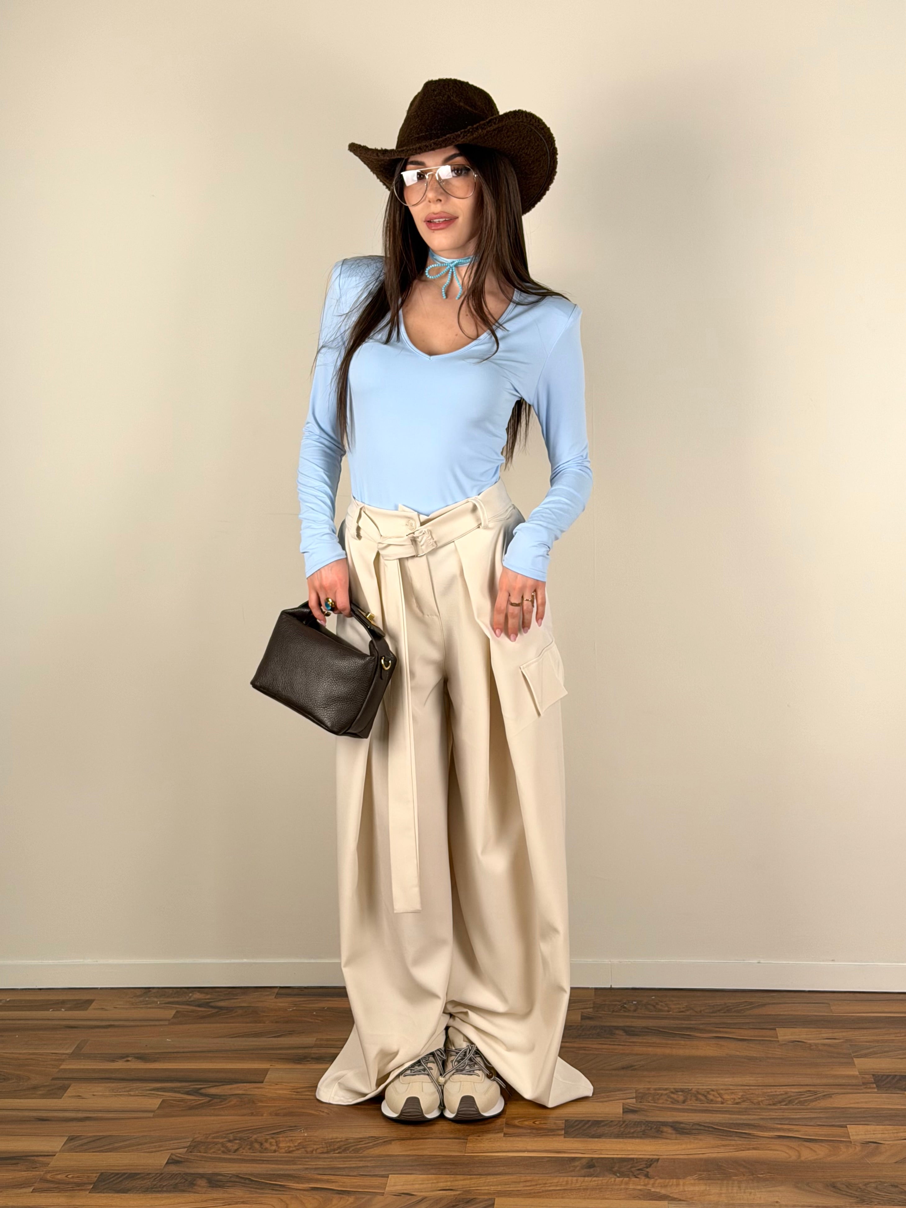 Maglia anni 80 celeste