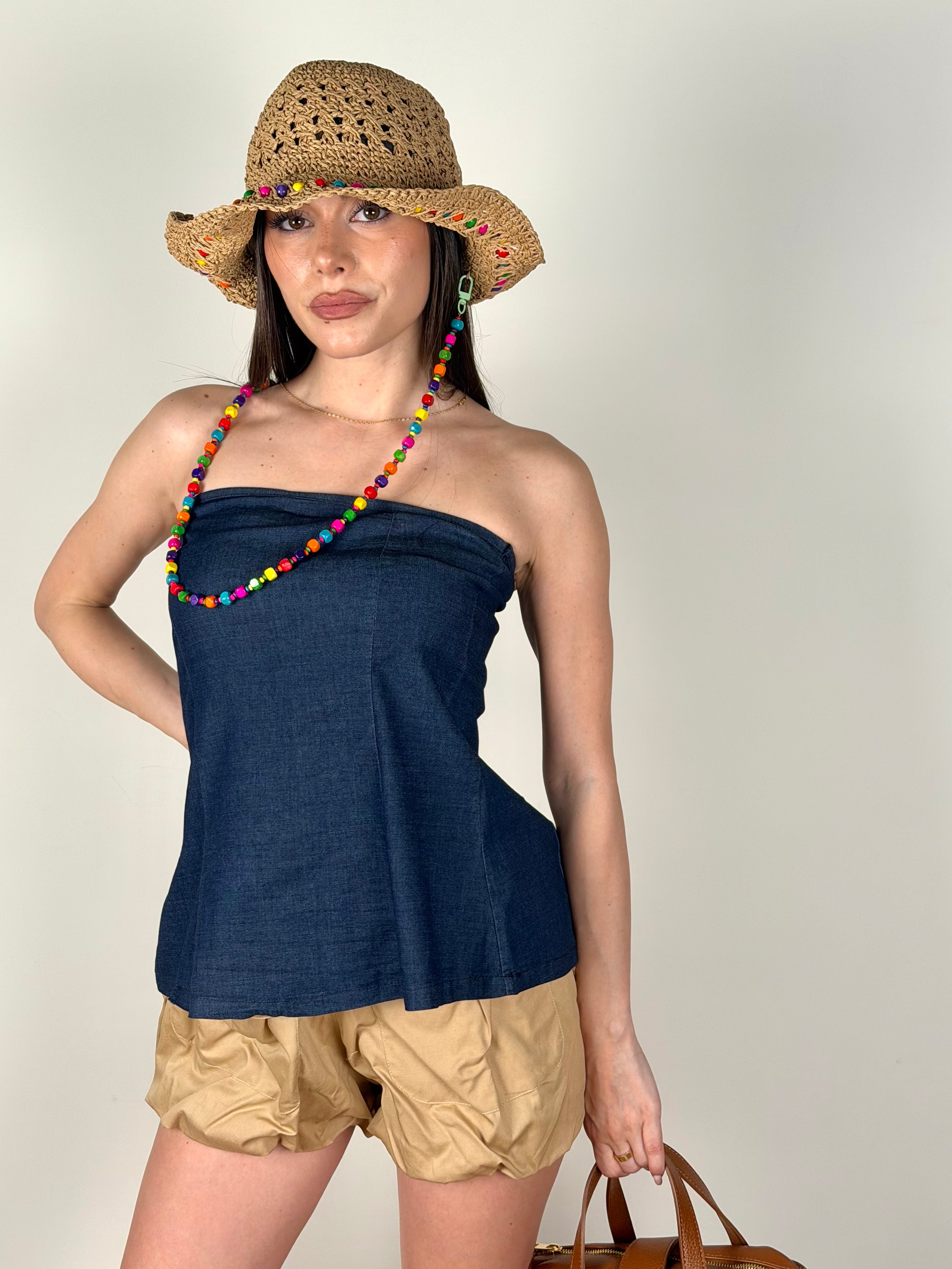 Top Nizza denim