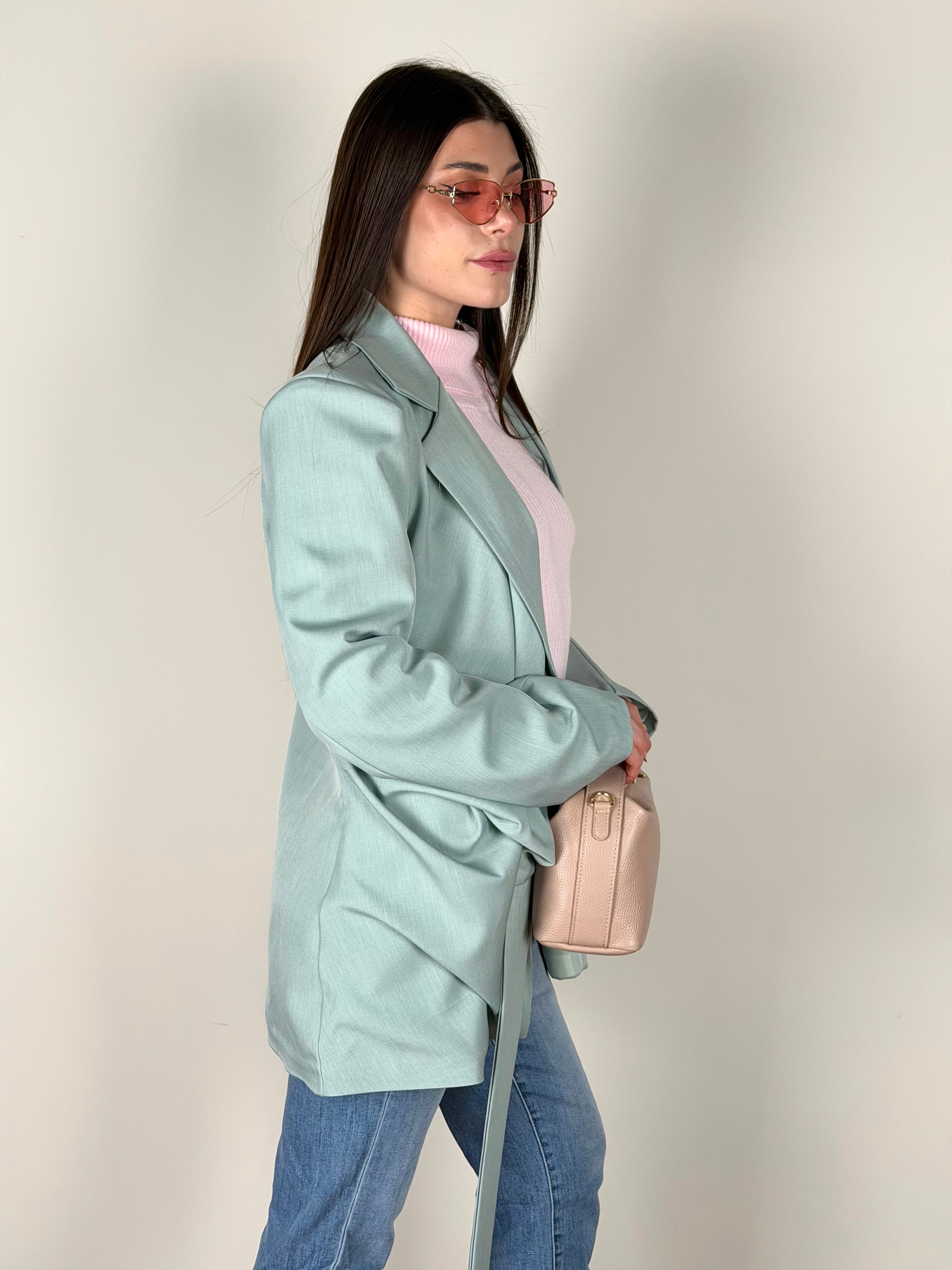 Giacca Alexa verde salvia