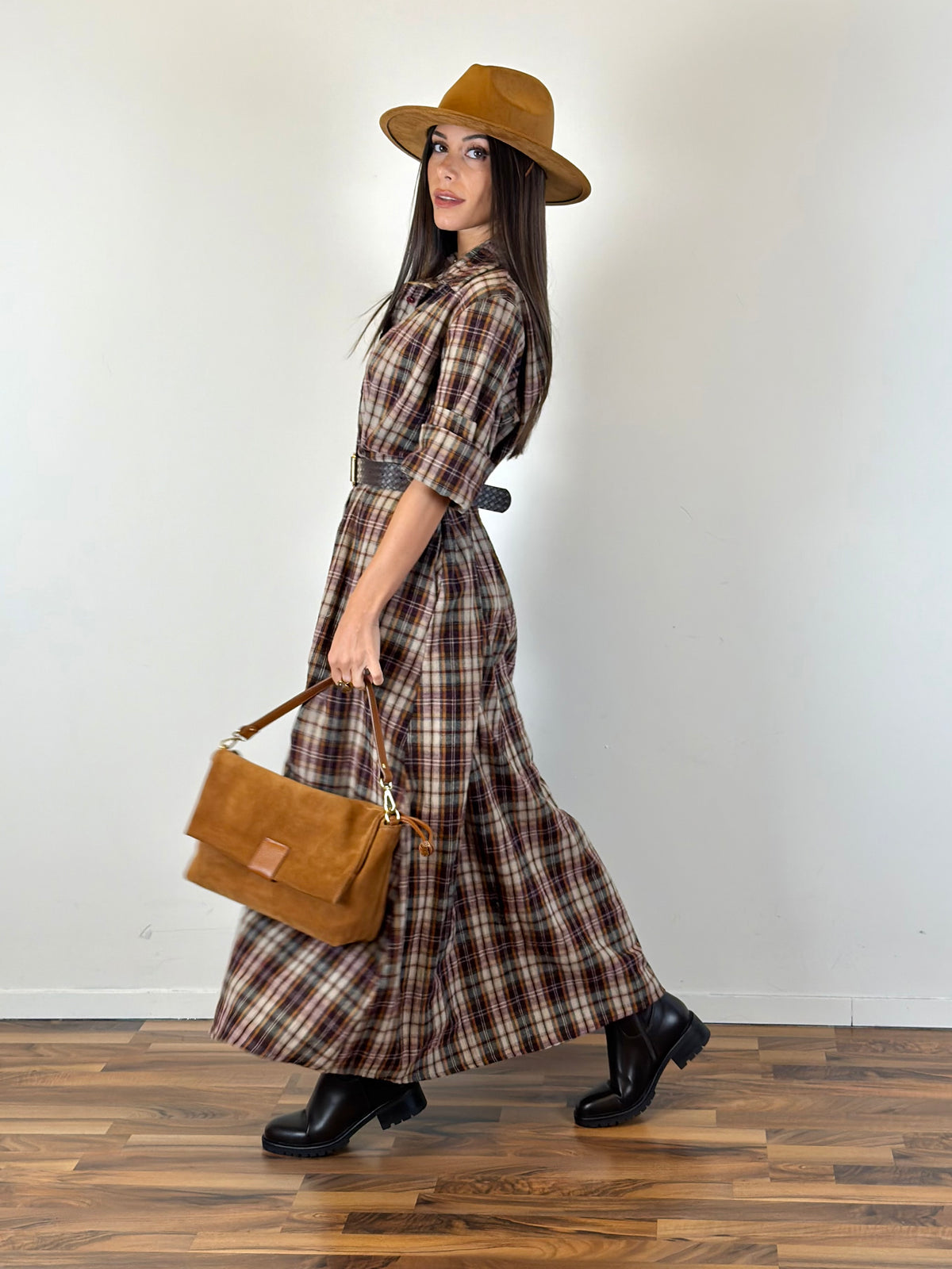 Abito Rebecca bordeaux