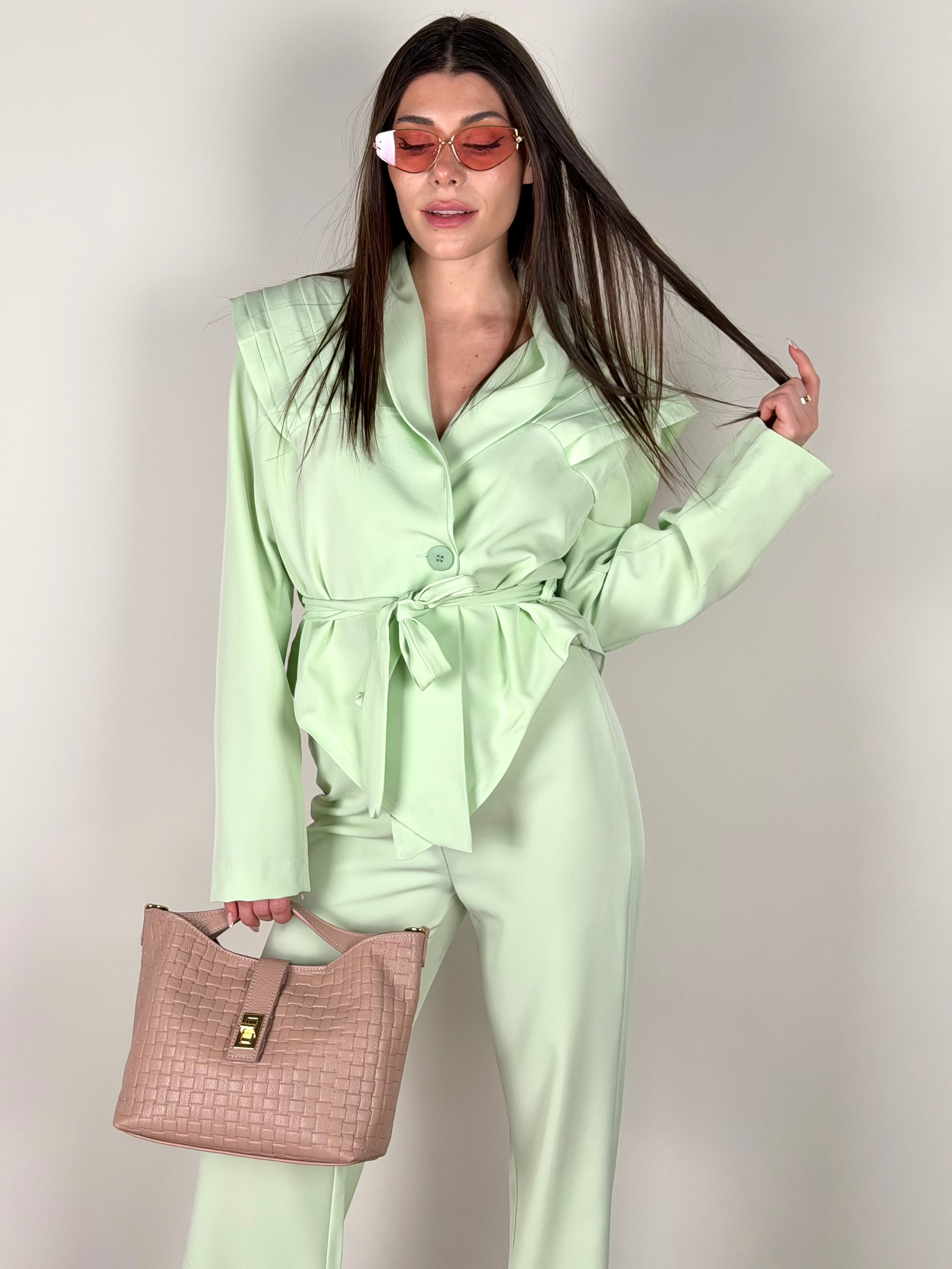 Completo Anya verde salvia