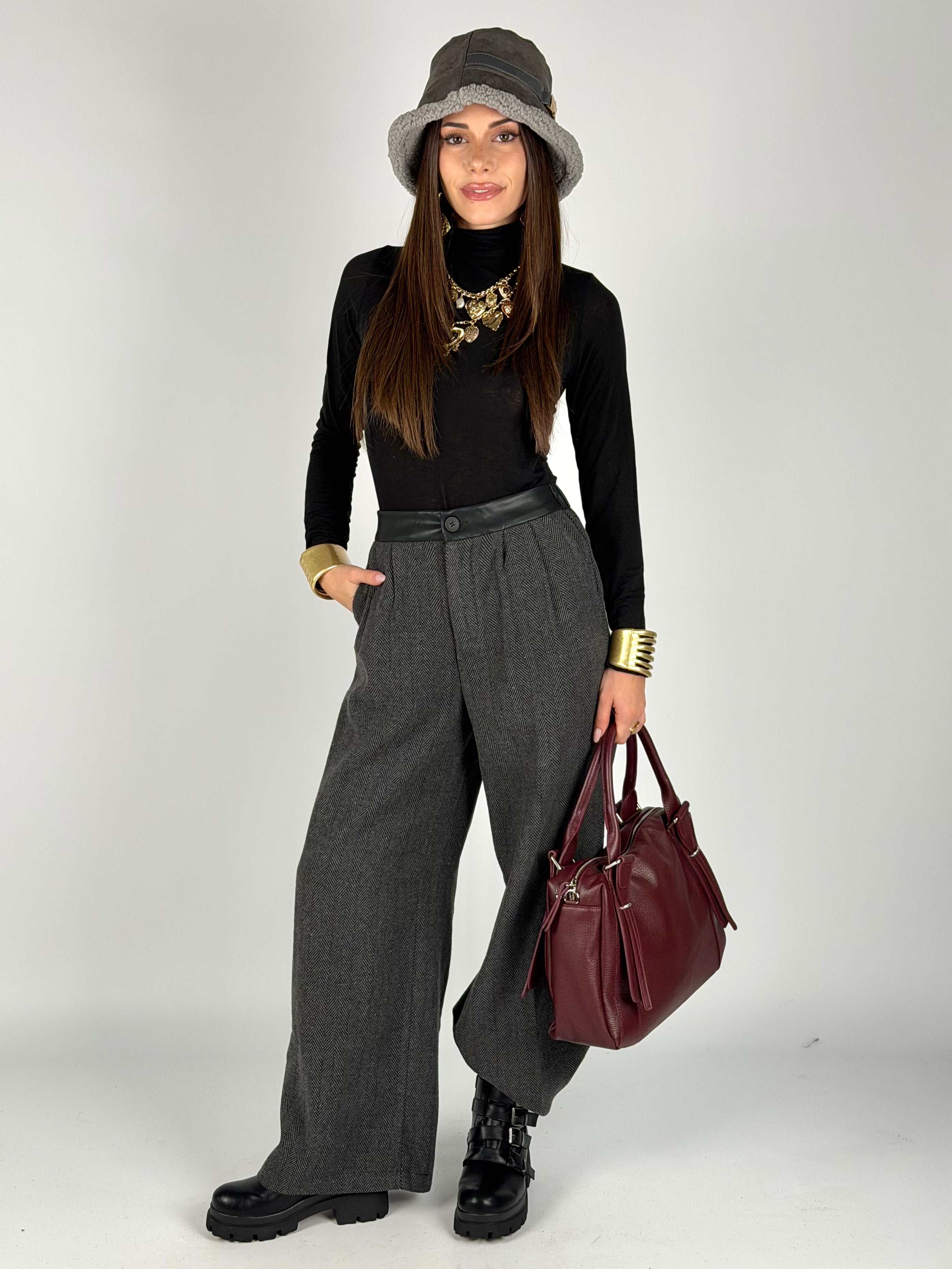Pantalone Agnese nero