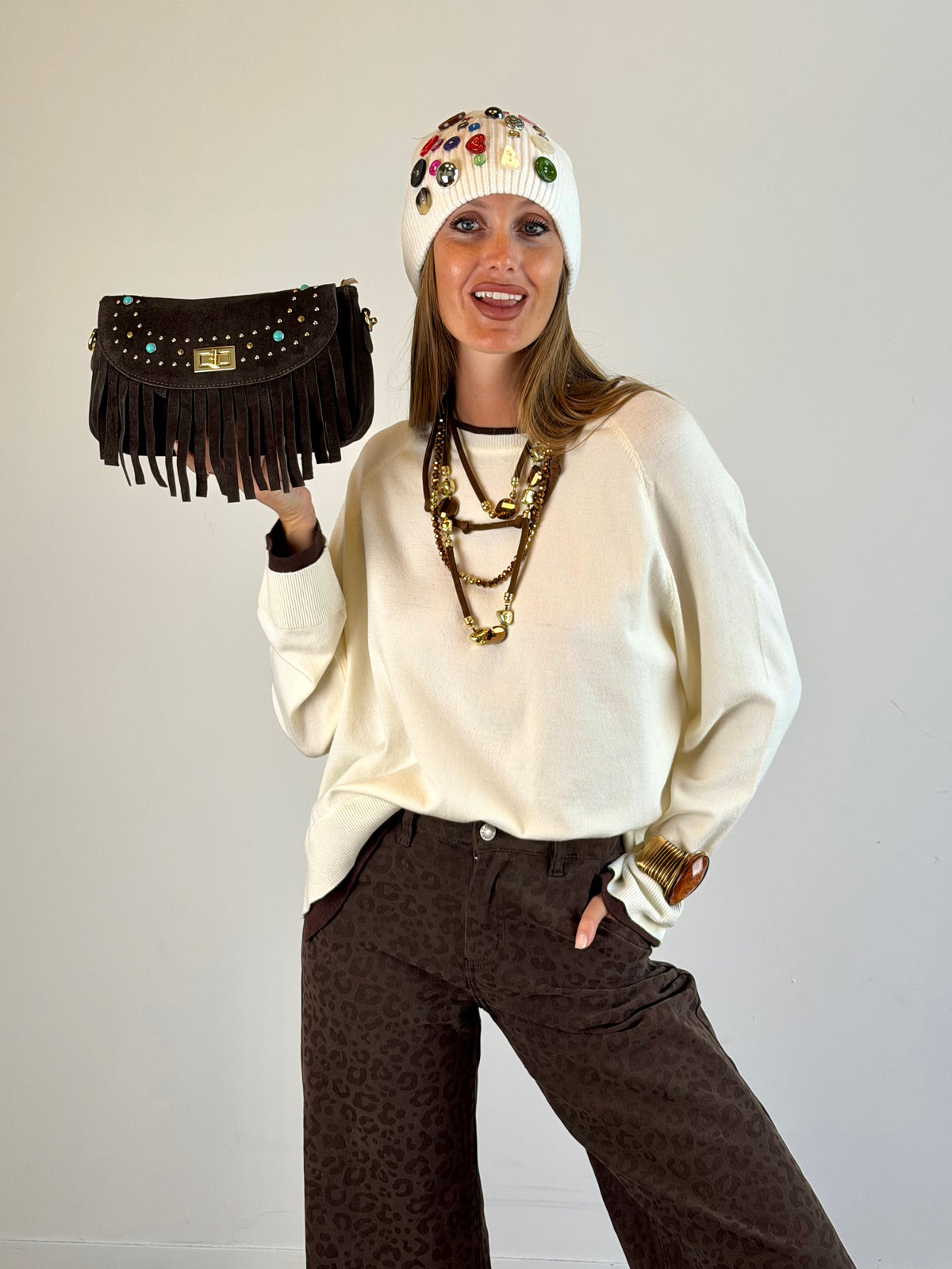 Maglia Corinne beige