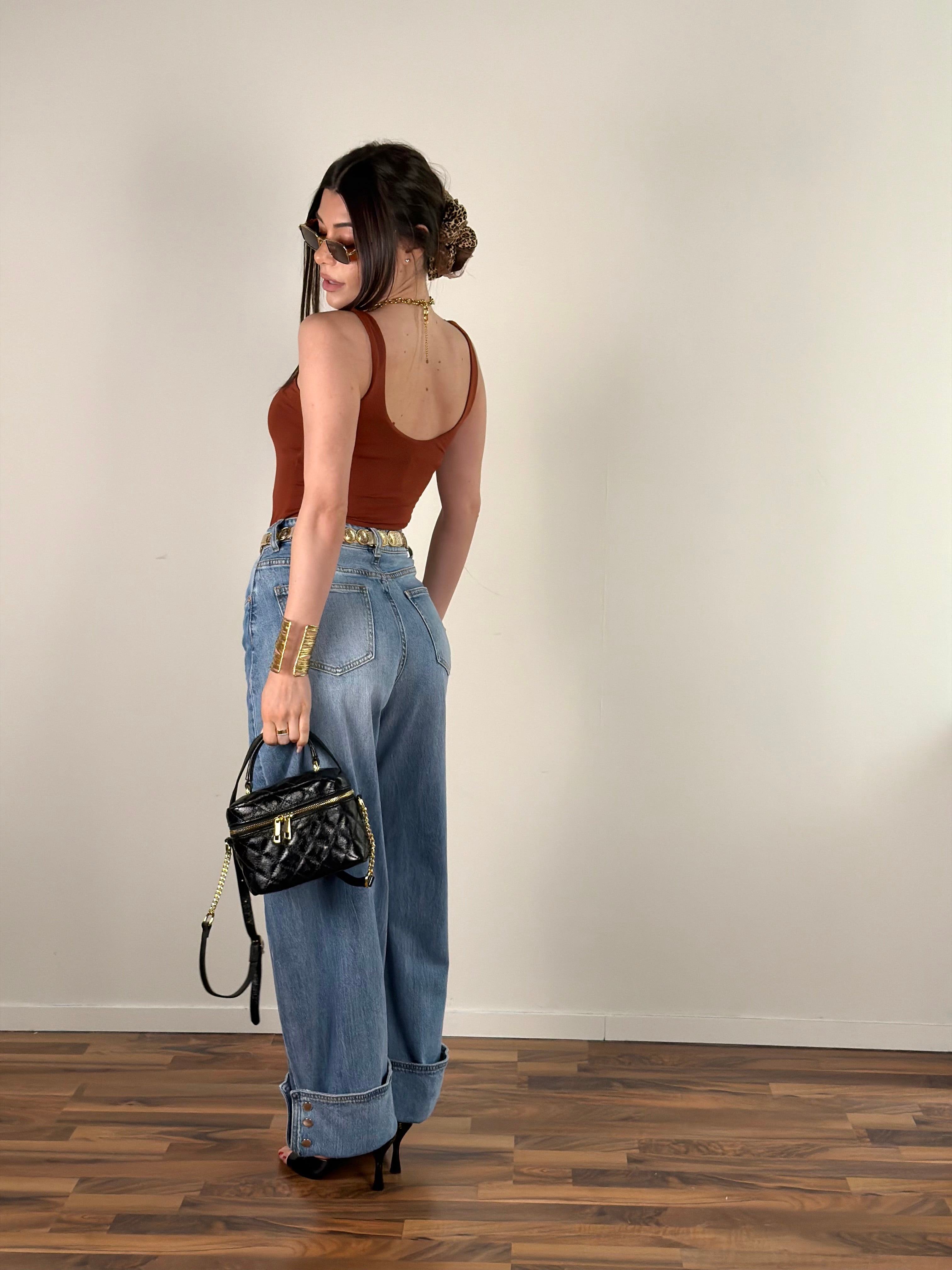 Jeans Premium foulard Leopard