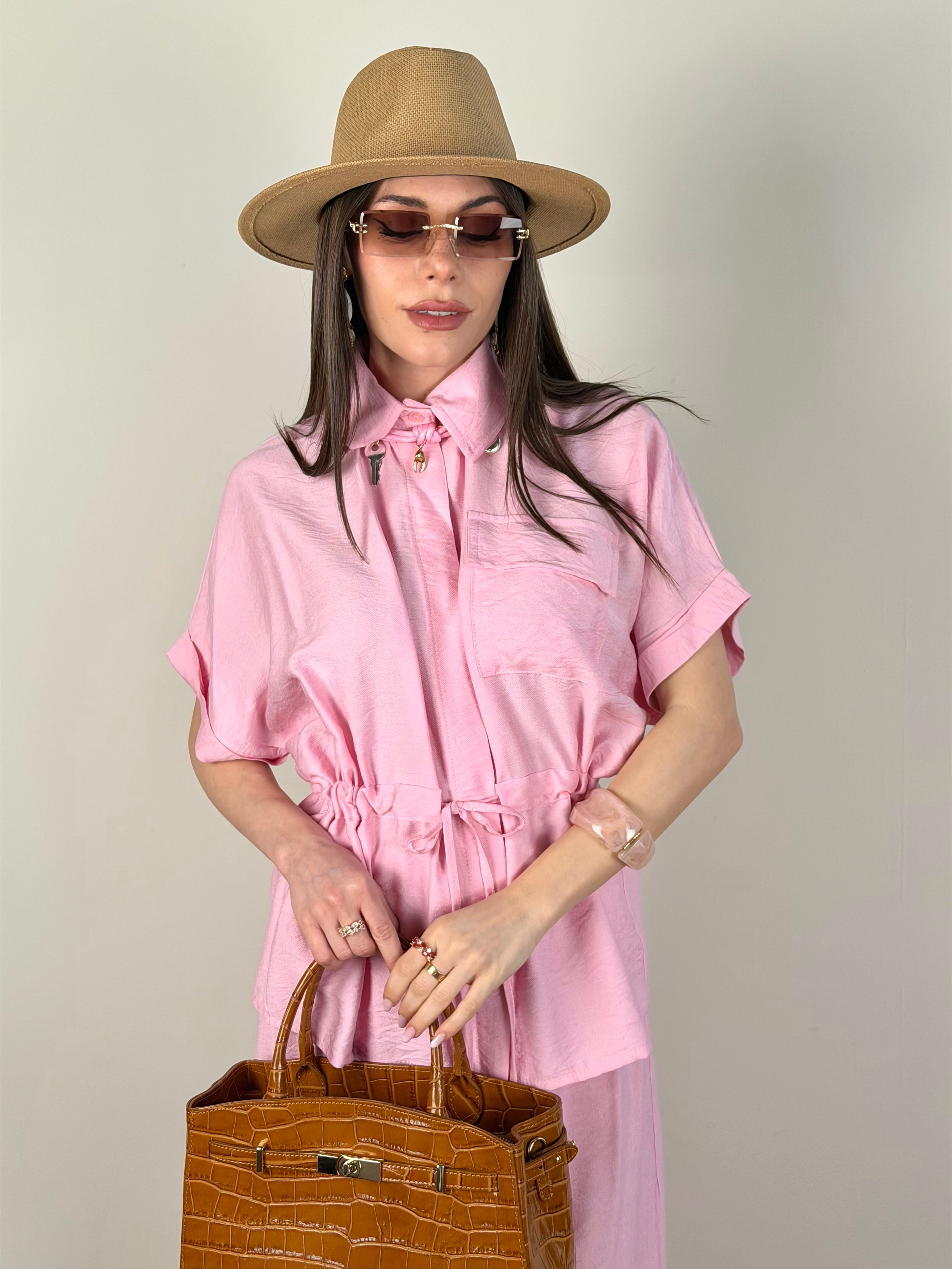 Completo Day-off rosa
