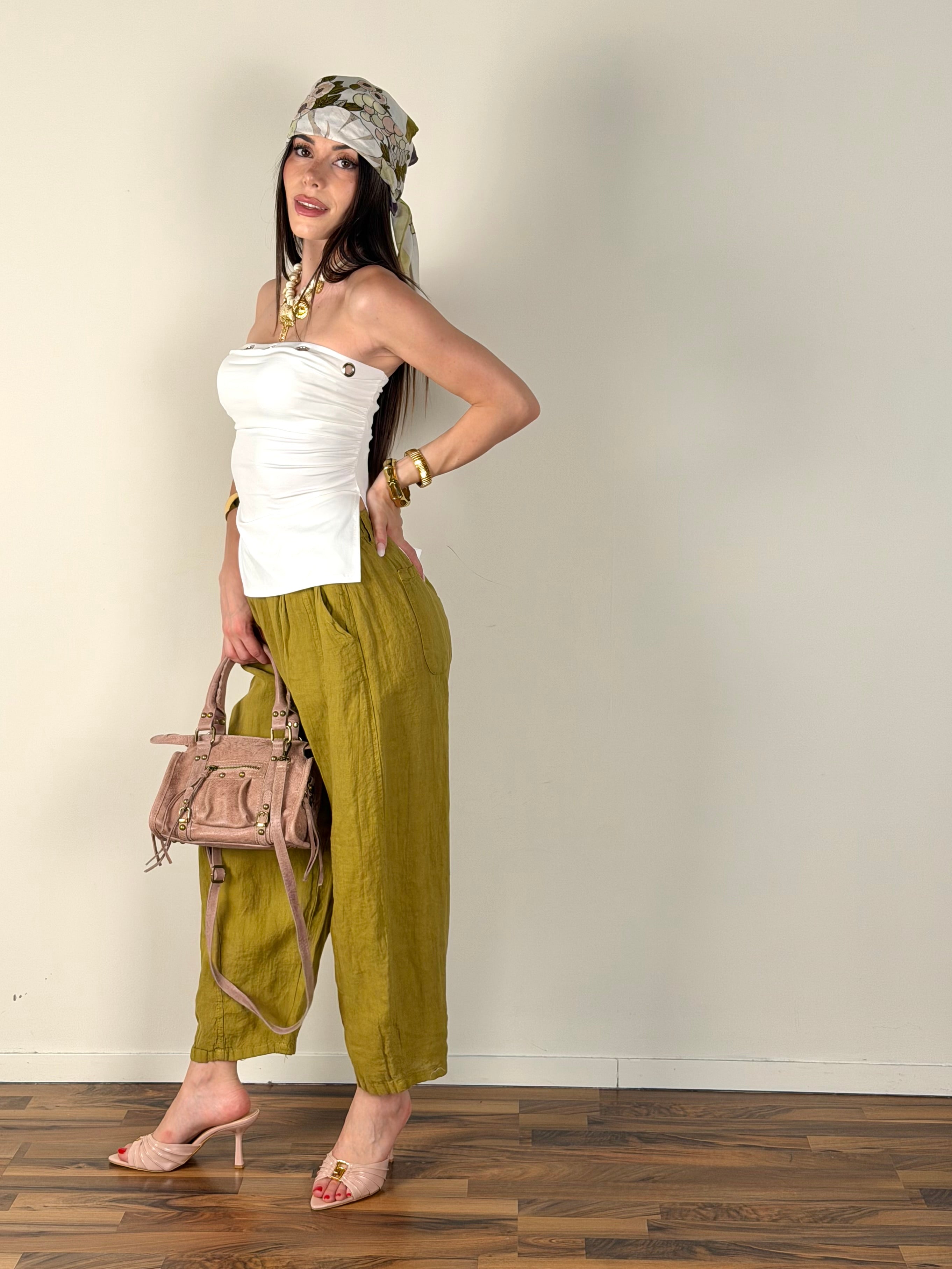 Top Sara bianco