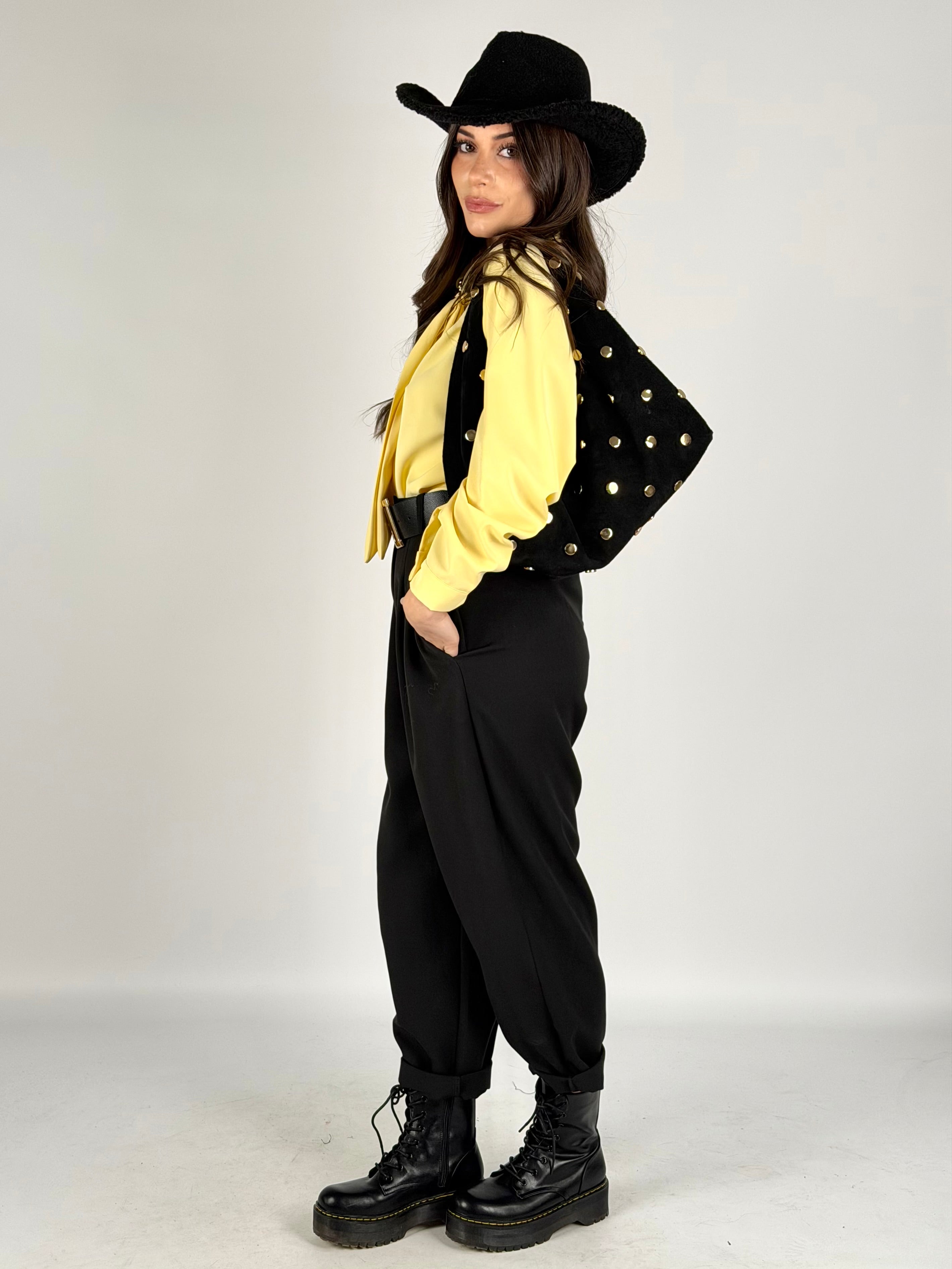 Pantalone Brenda nero