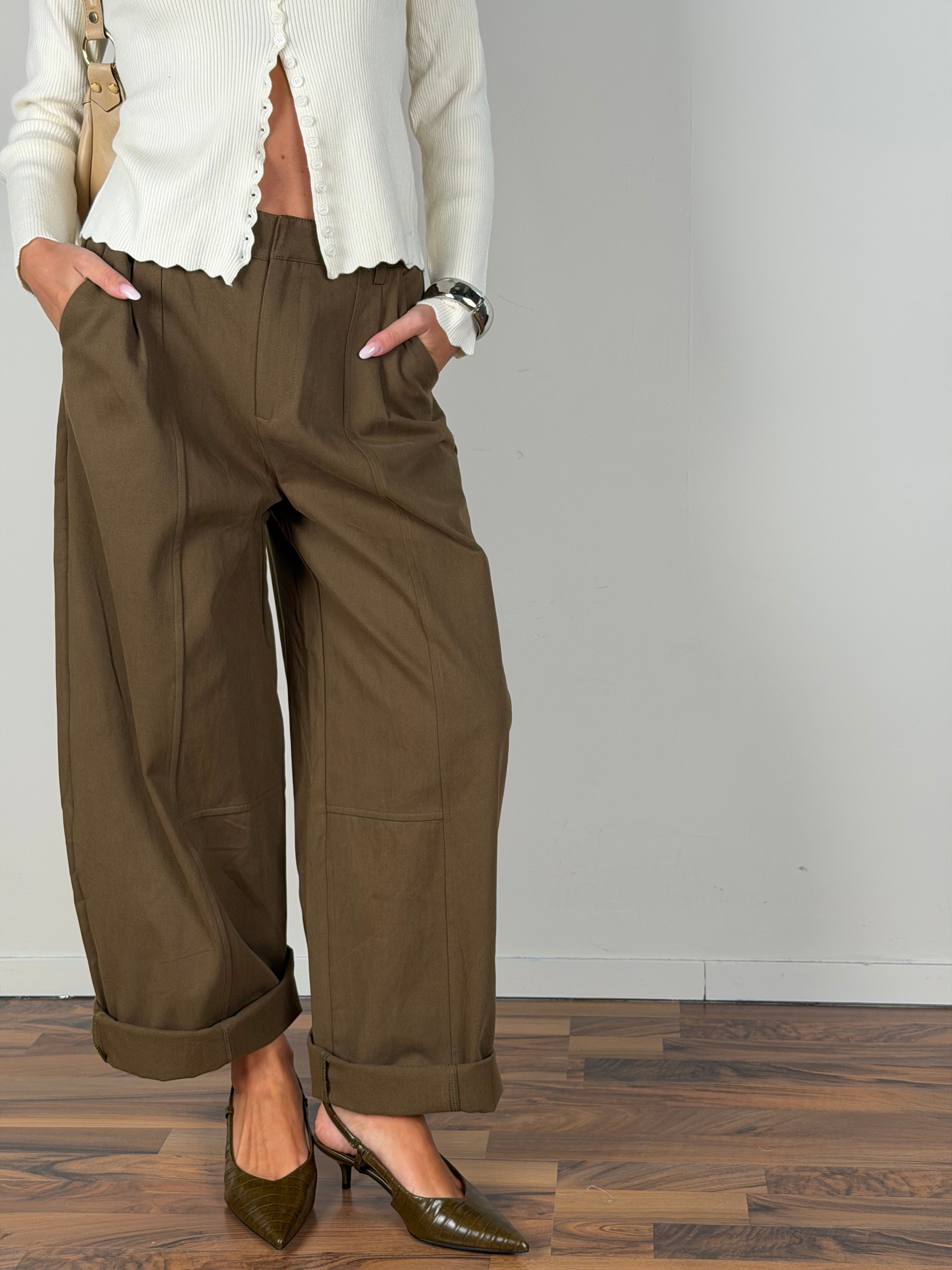 Pantalone Sveva verde