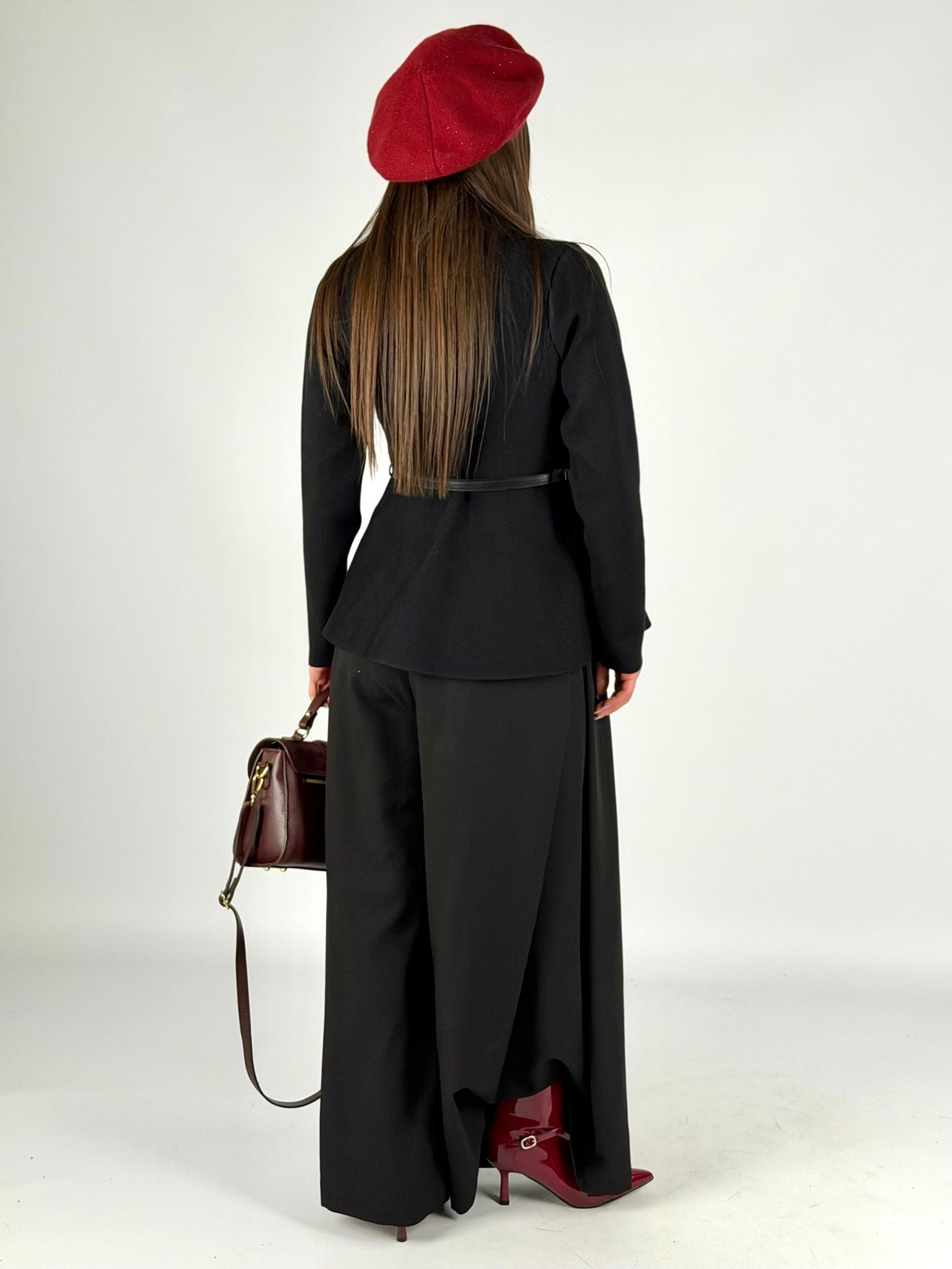 Pantalone bonton nero