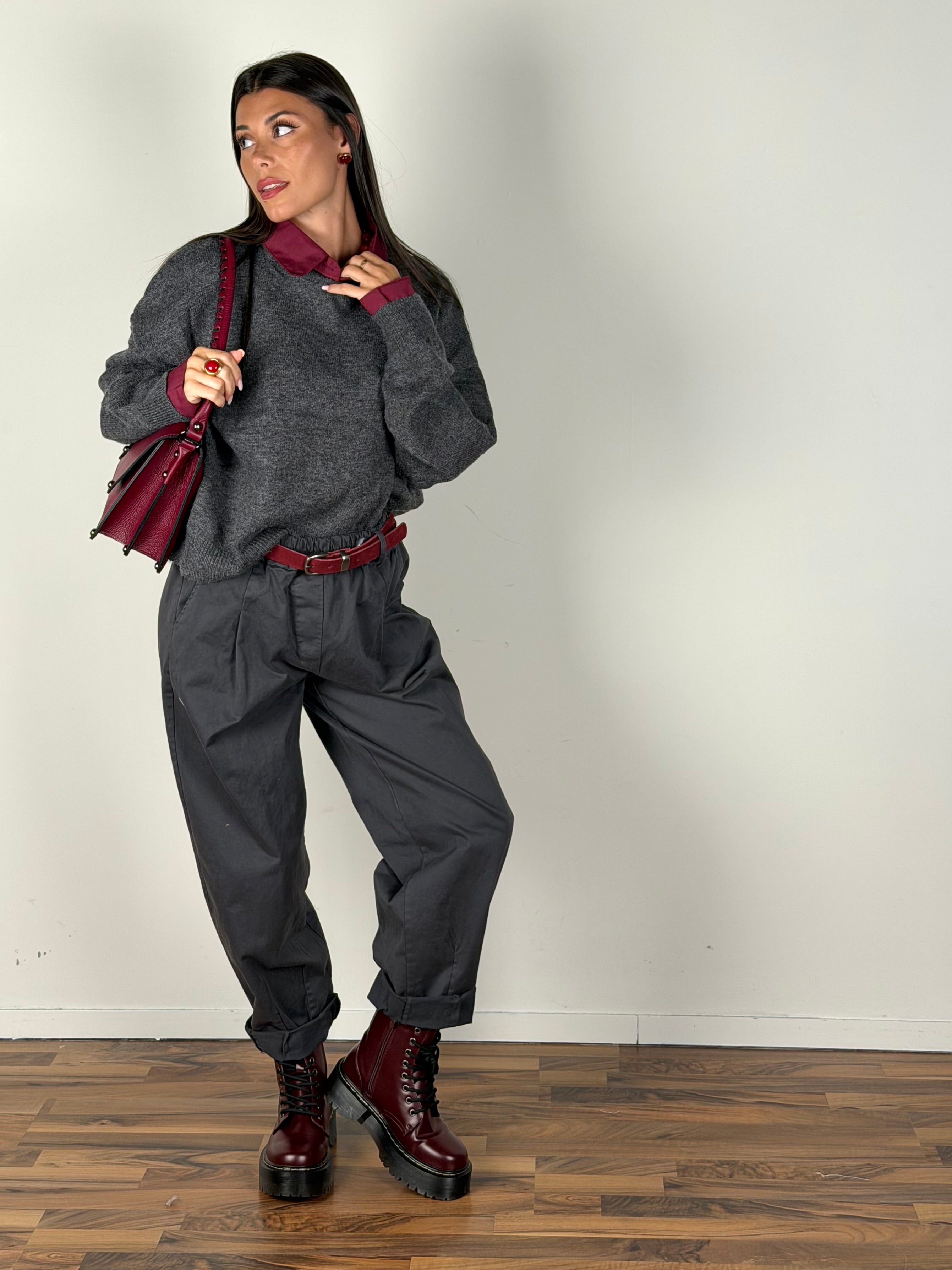 Pantalone Zelda grigio