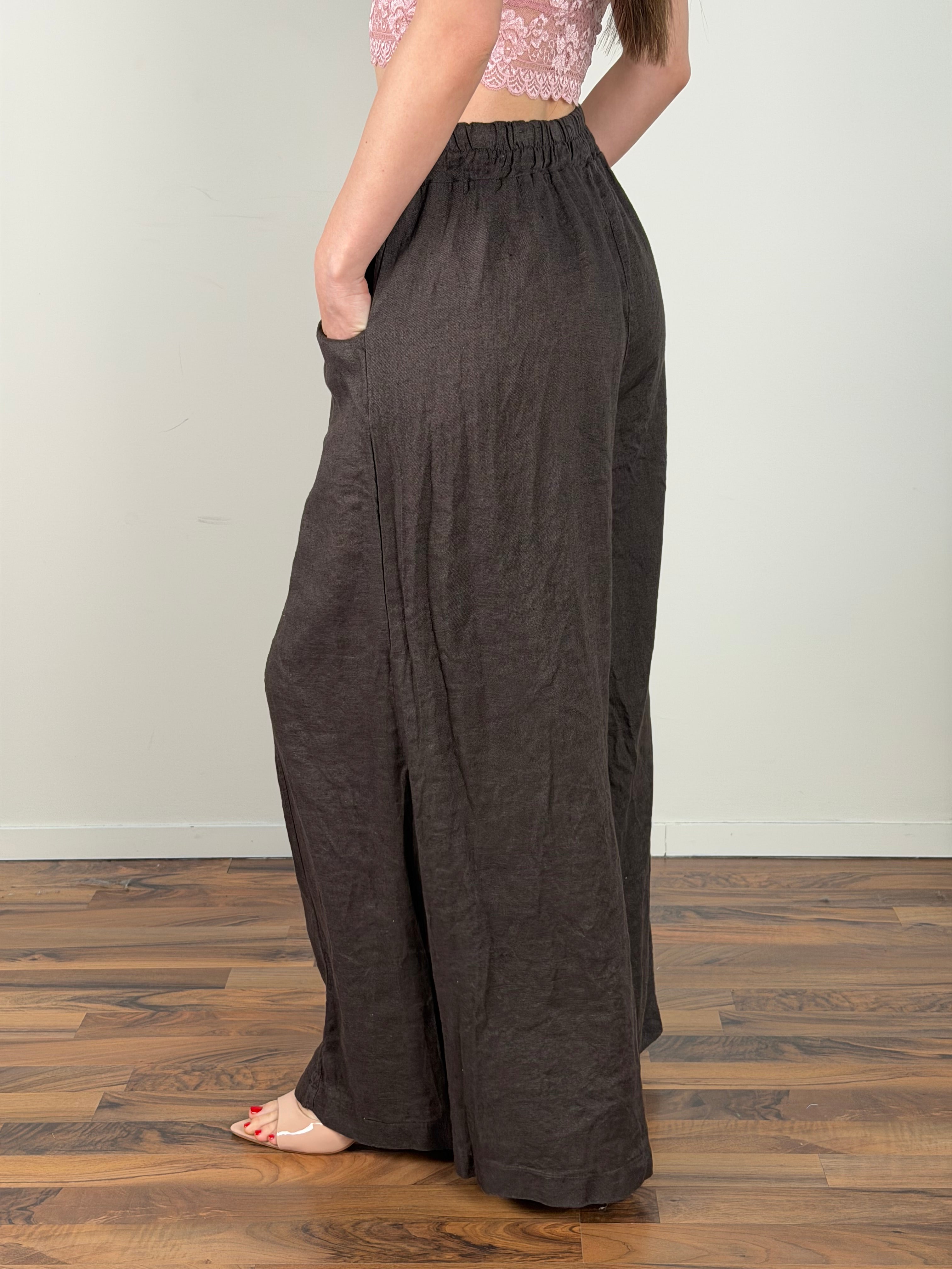 Pantalone lino Andrea moro