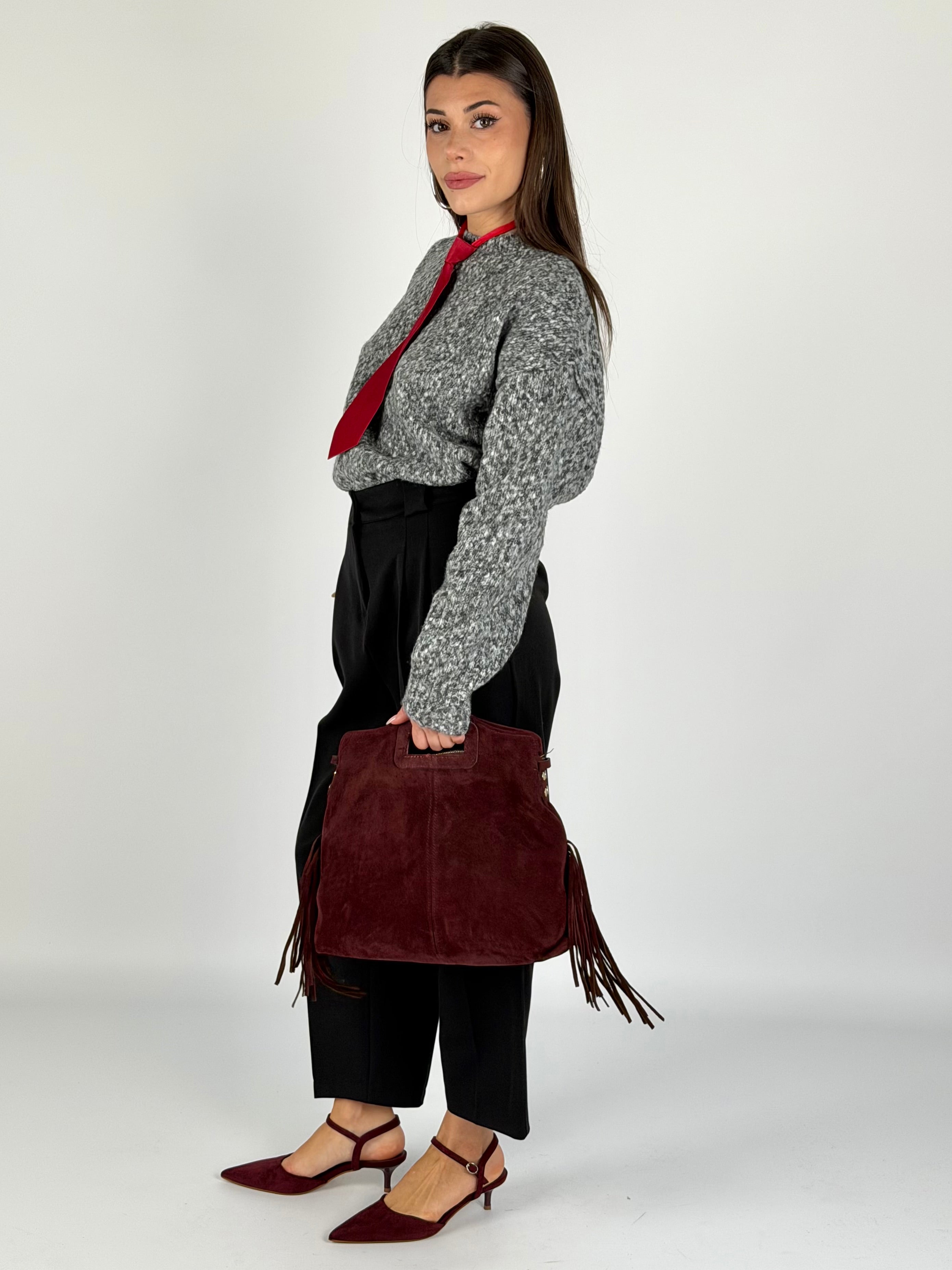 Pantalone Amanda nero