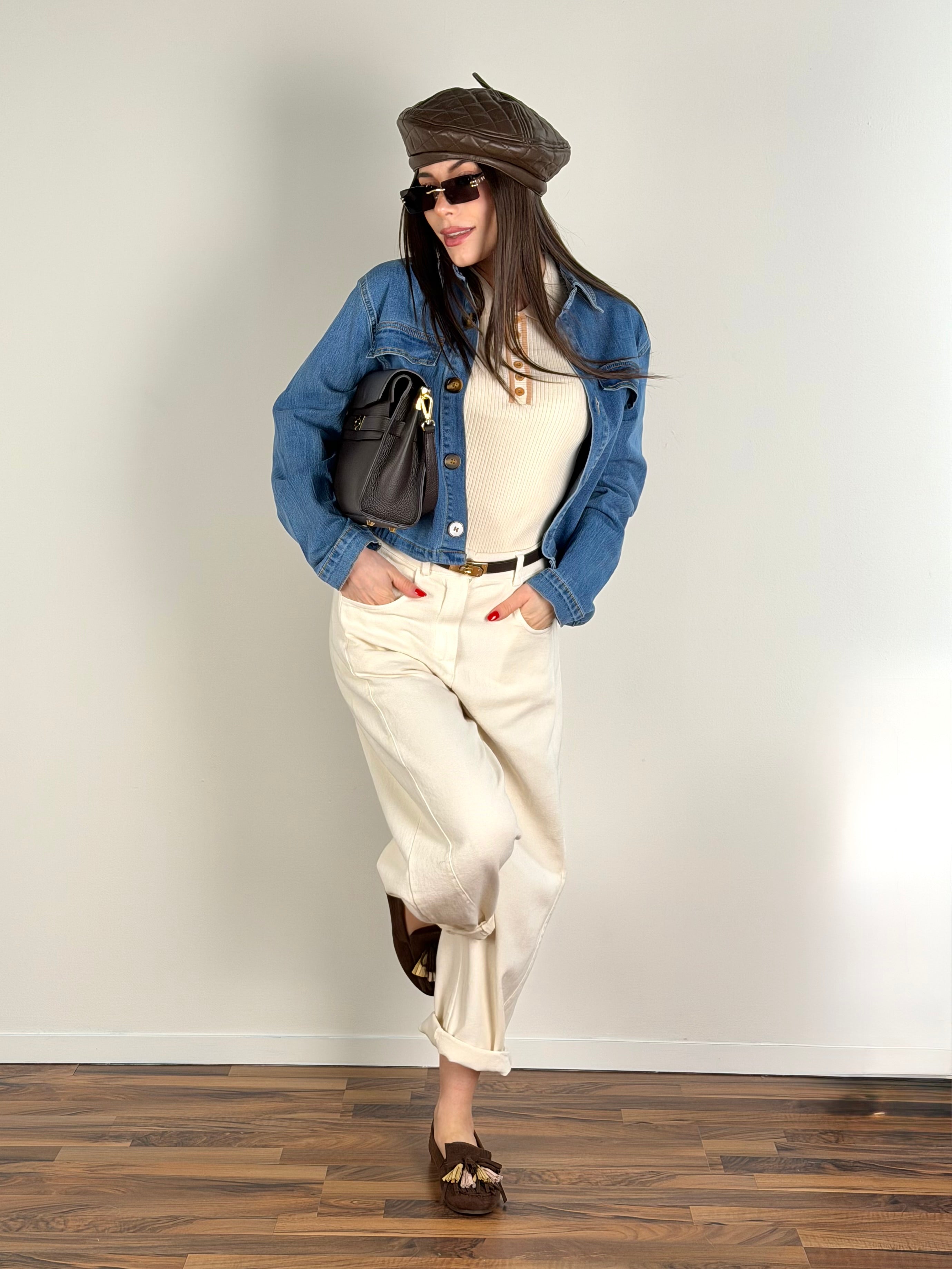 Giubbino denim Lexie