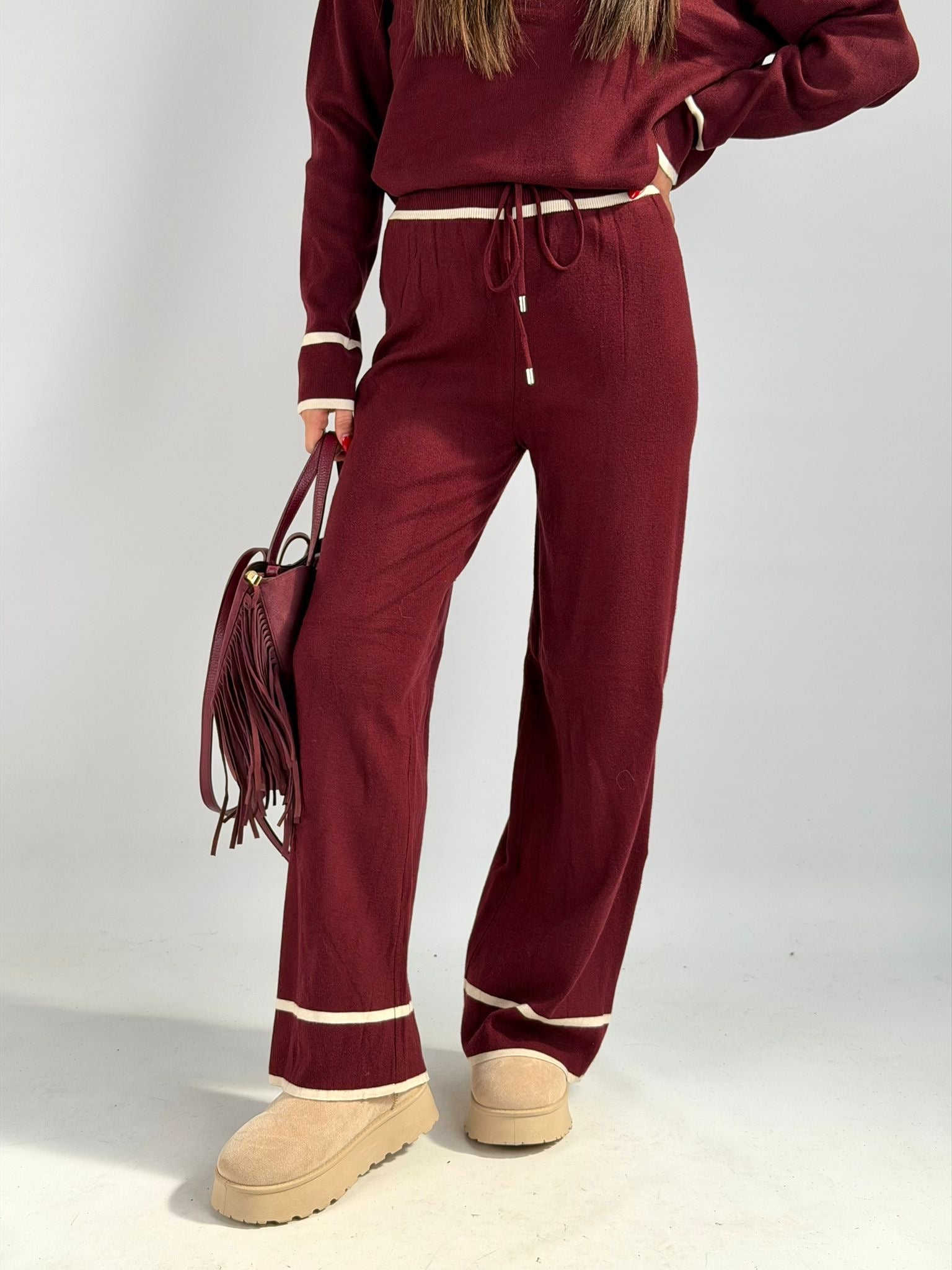 Set Tuta Ketty bordeuax