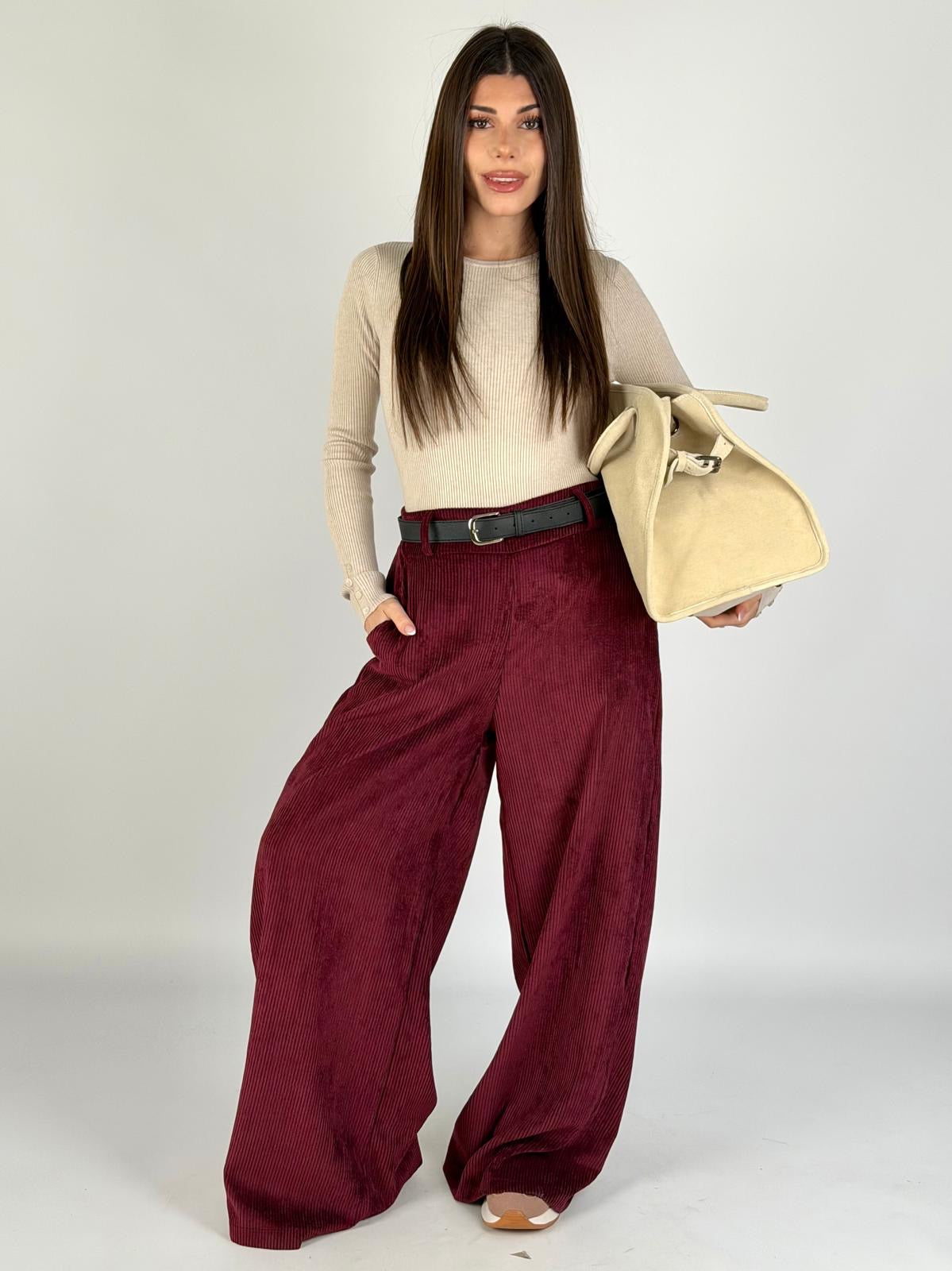 Completo Laura bordeaux