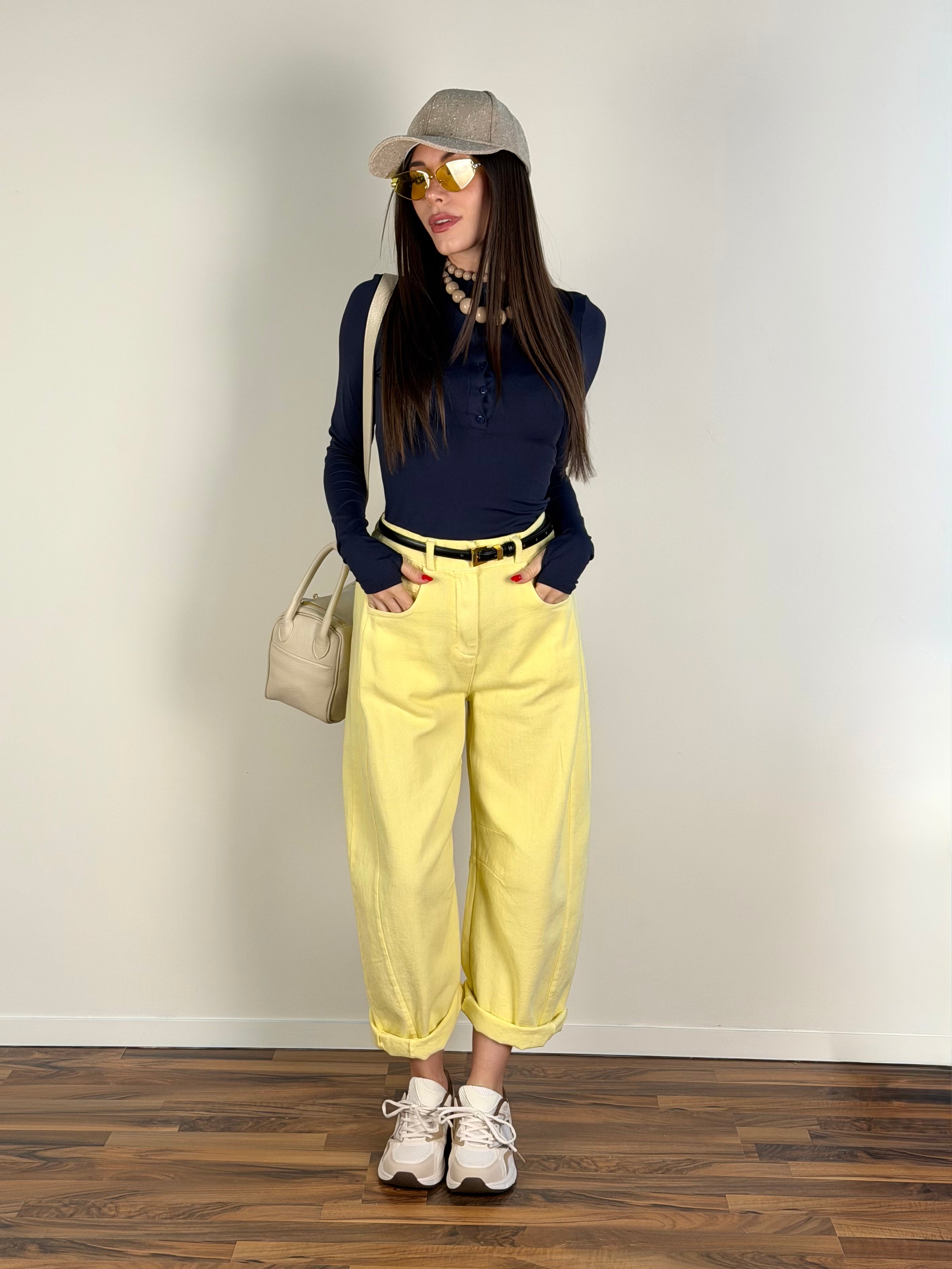 Pantalone Lexie giallo