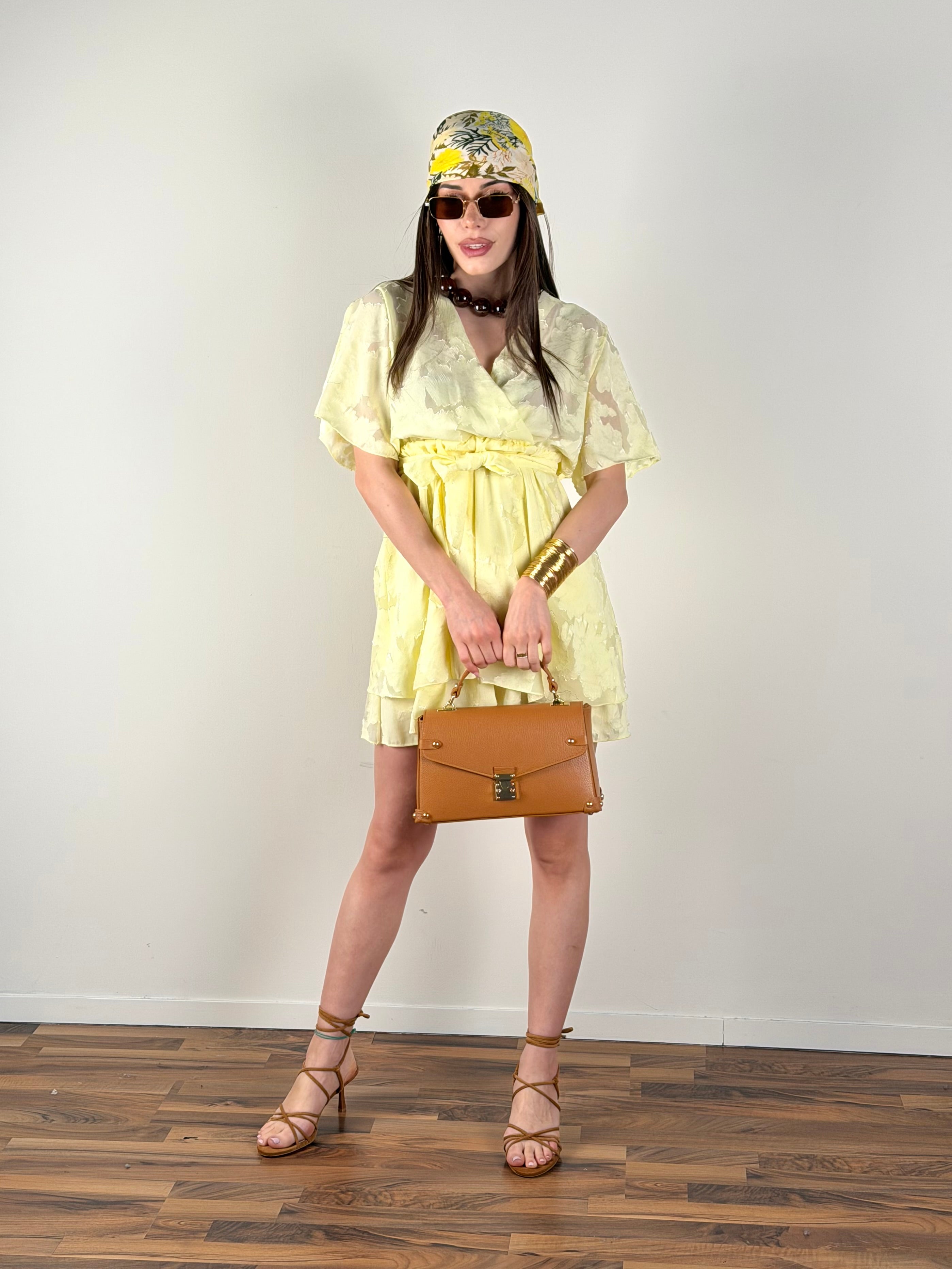 Abito Boho giallo