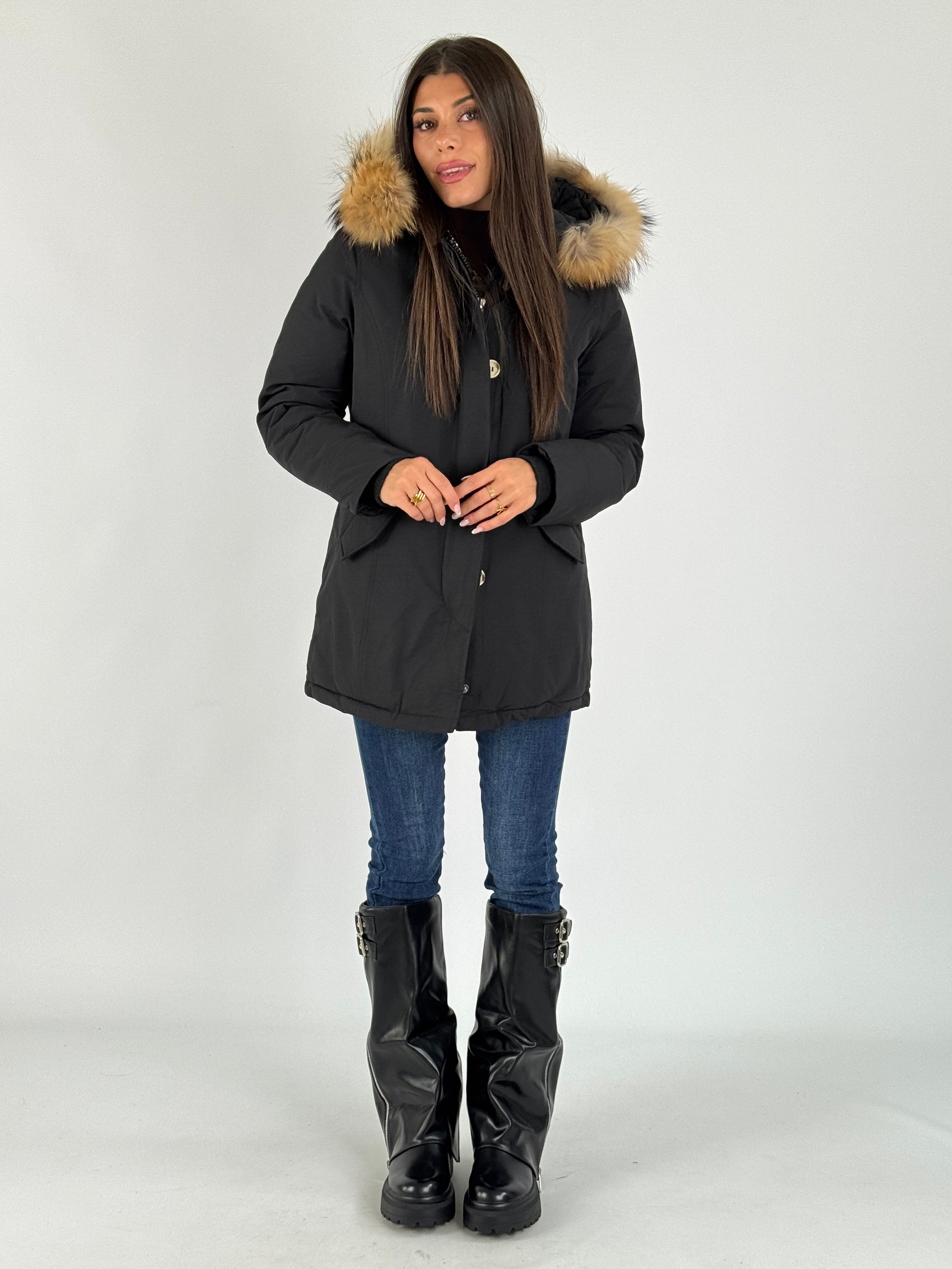 Giaccone Parka nero