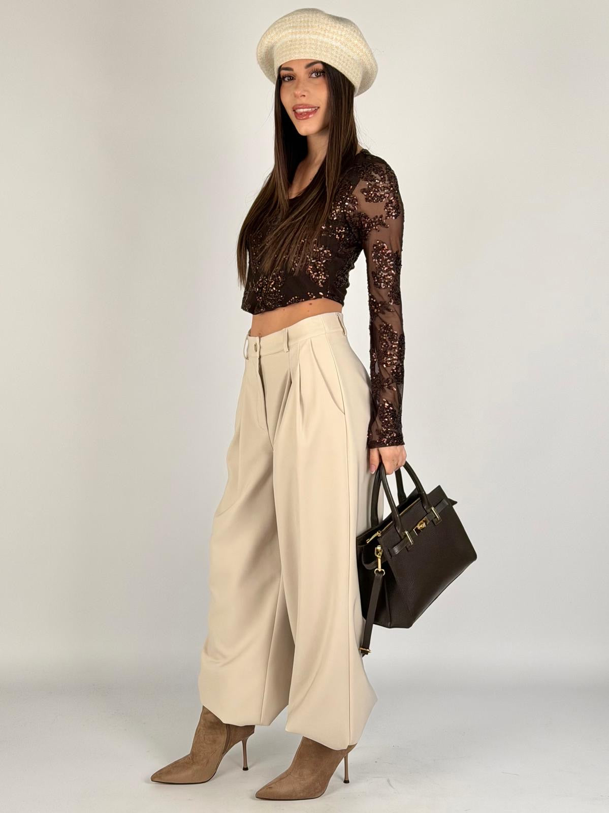 Pantalone Irene beige