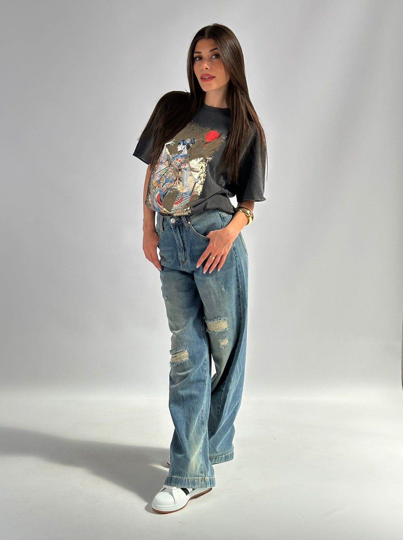 T-shirt premium 100% cotone Japane