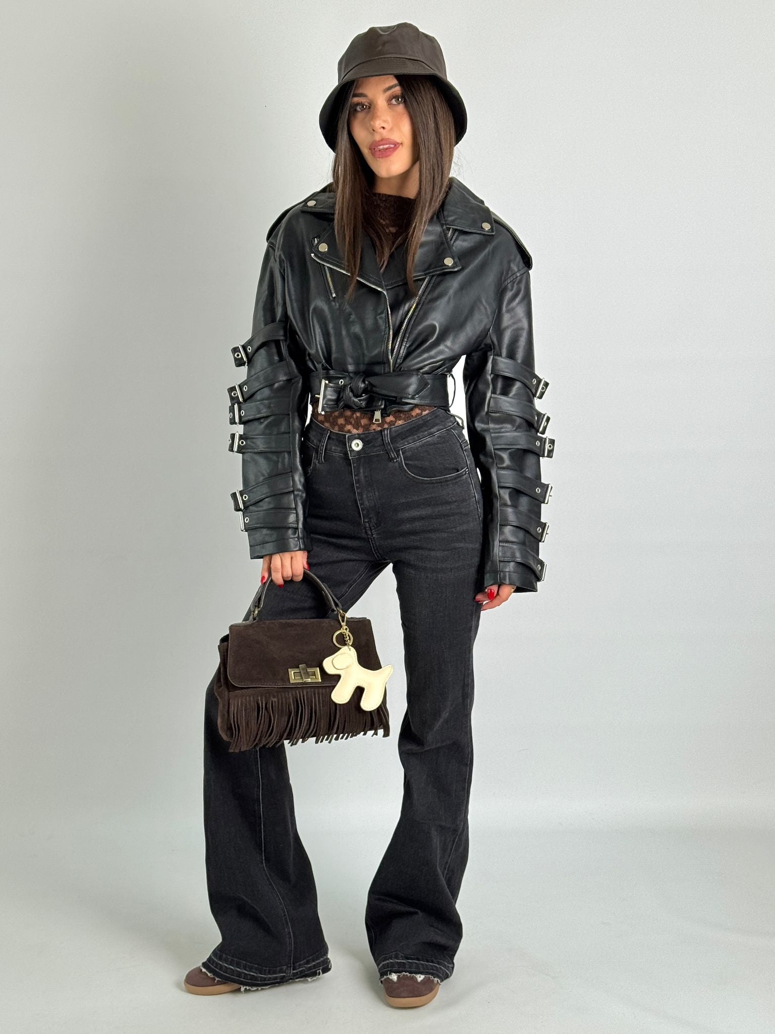 Chiodo Fibbie maniche