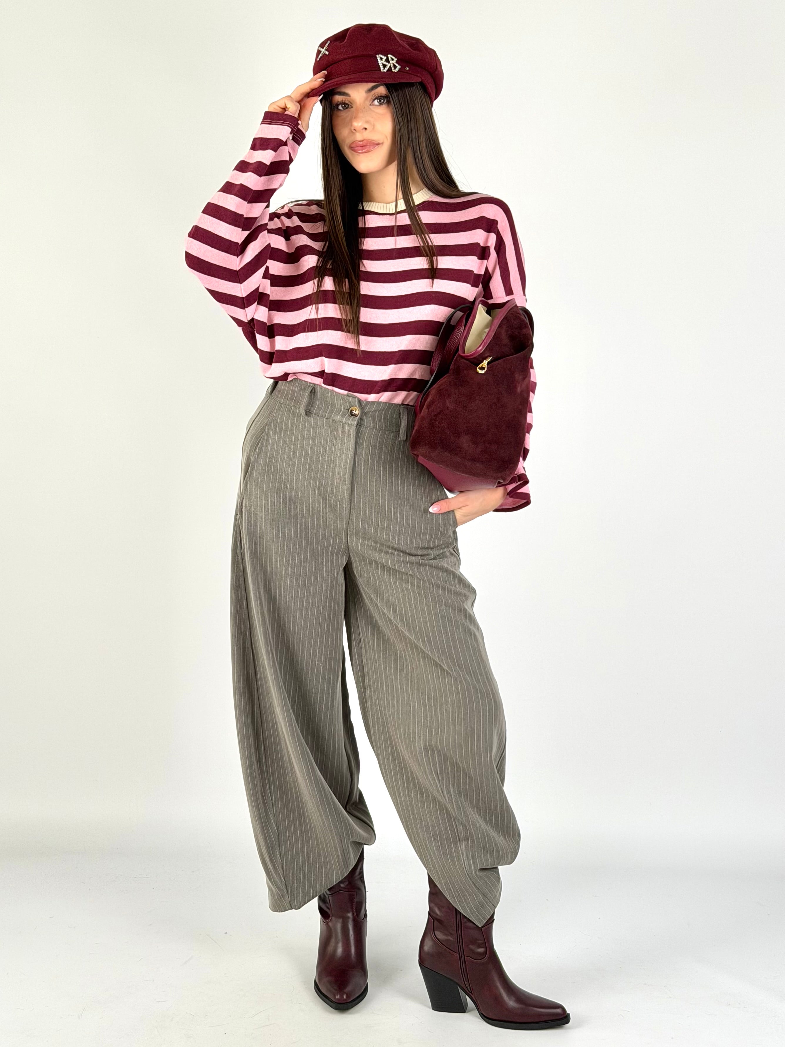 Pantalone Iris grigio