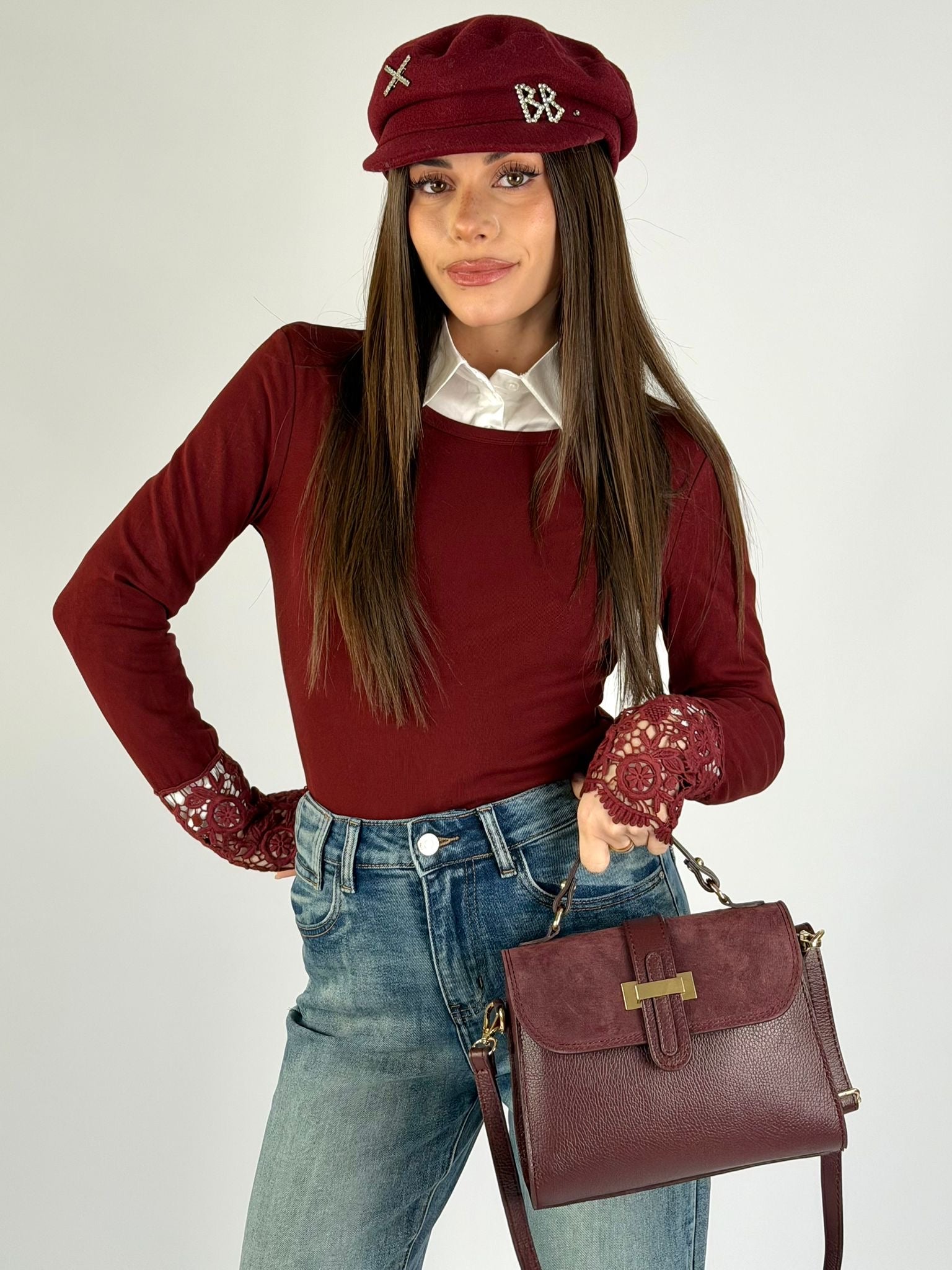 Maglia Milano bordeaux