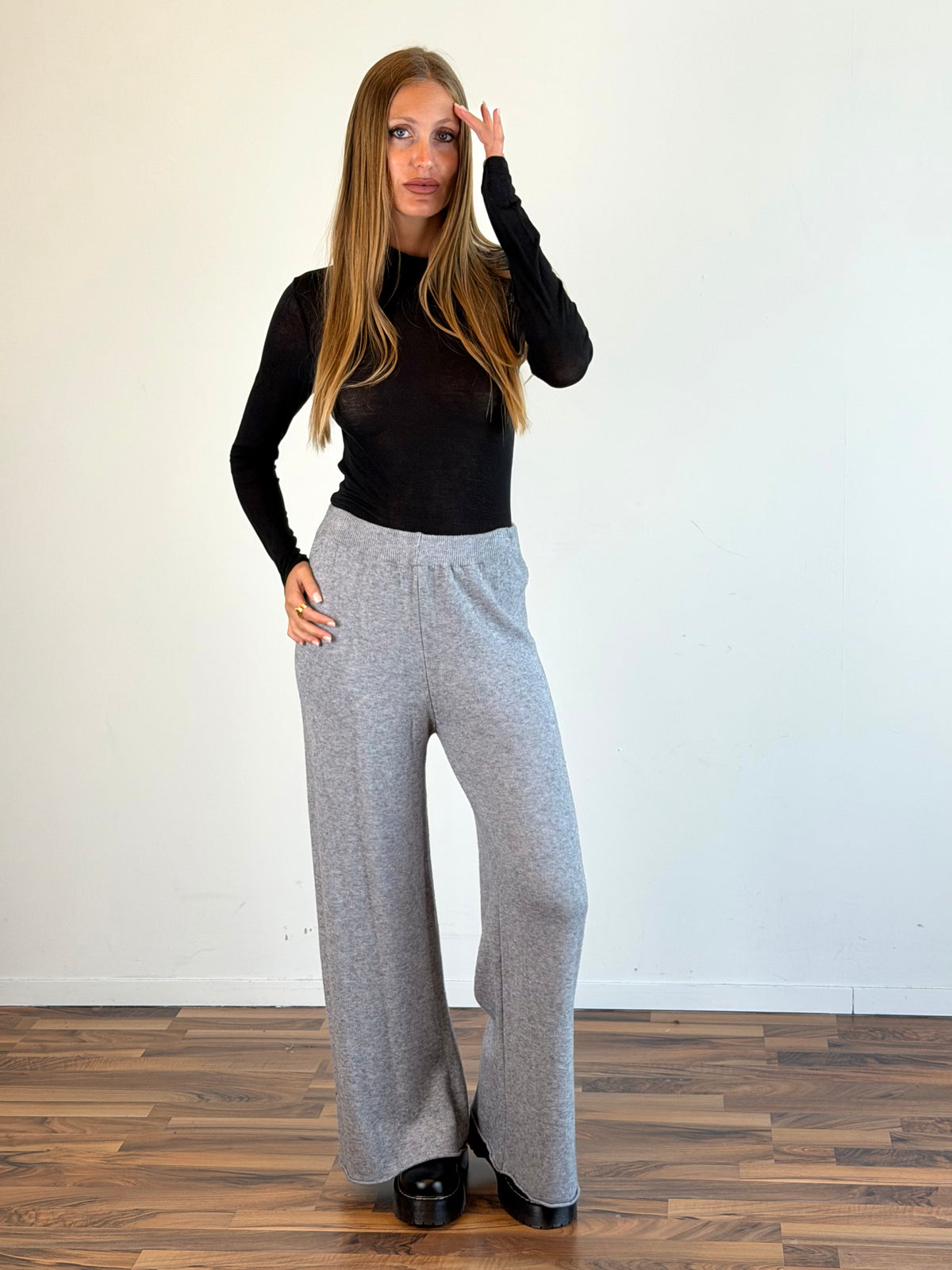 Pantalone tuta Sheila grigio